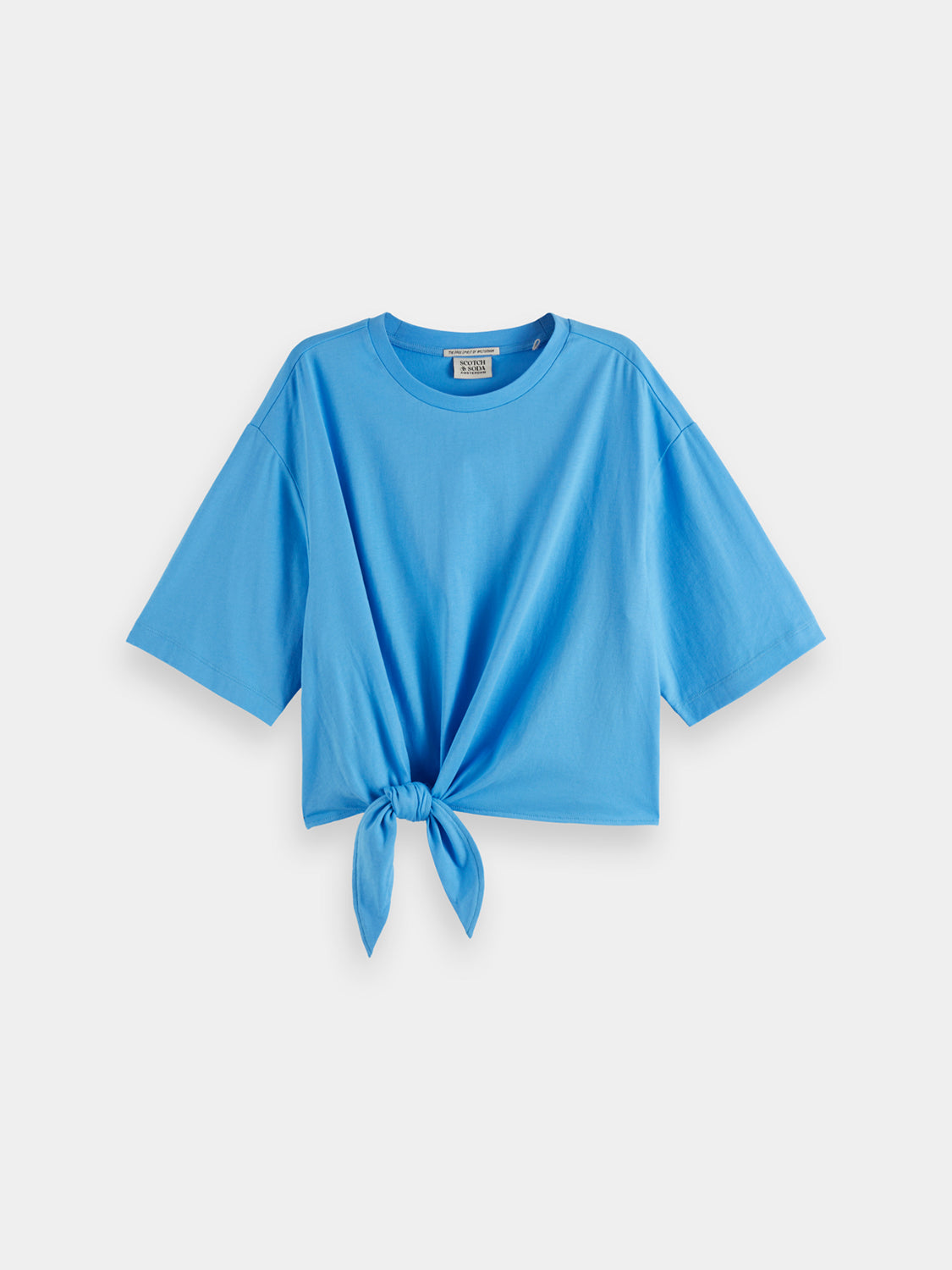 Knotted t-shirt - Scotch & Soda AU