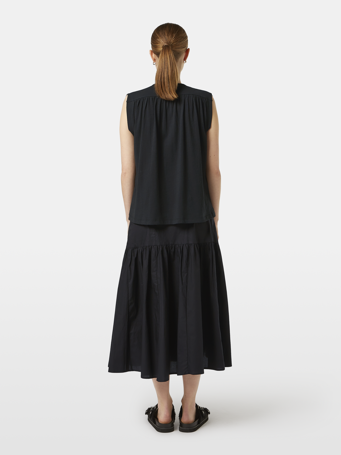 Drapey v-neck top - Scotch & Soda AU