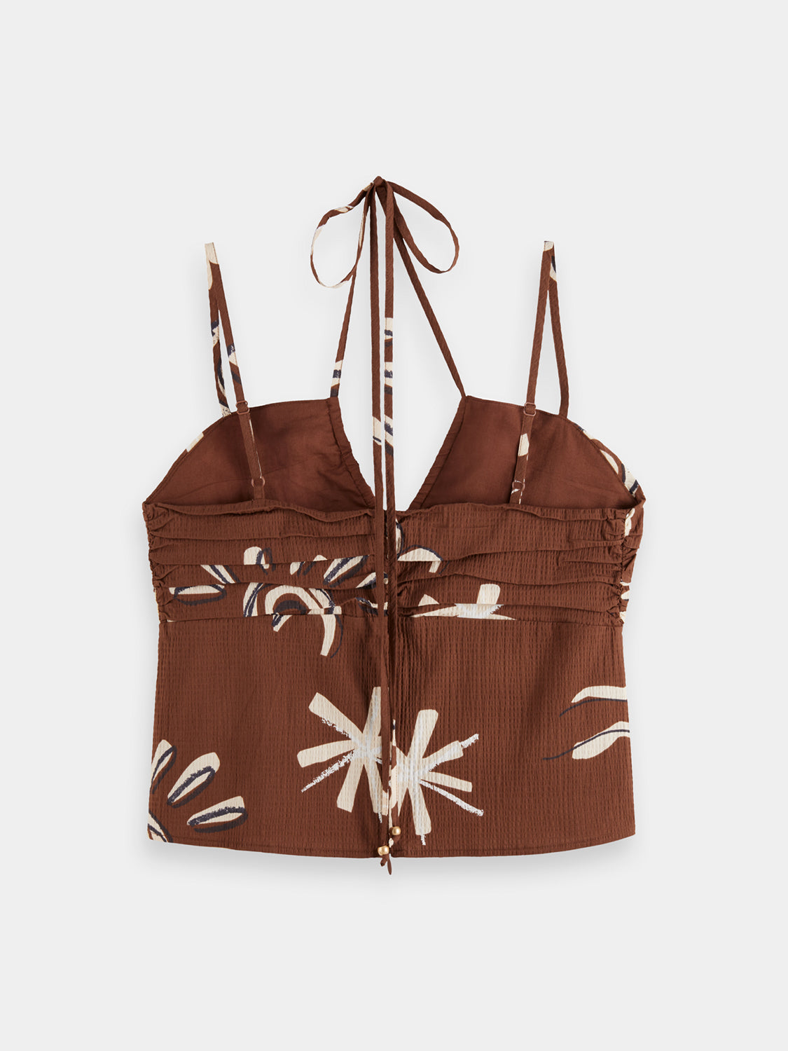 Gathered halter top - Scotch & Soda AU