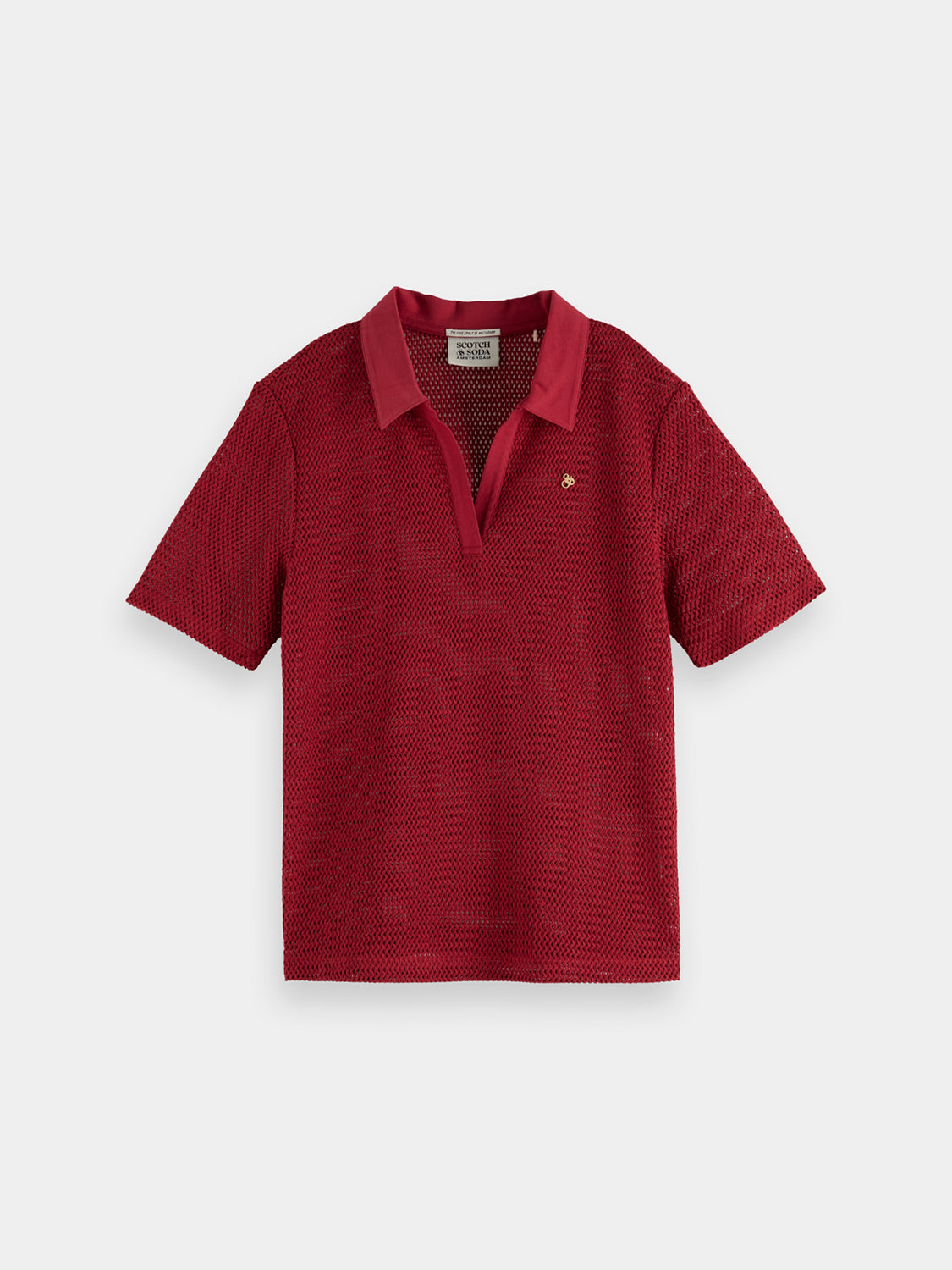 Crochet polo - Scotch & Soda AU