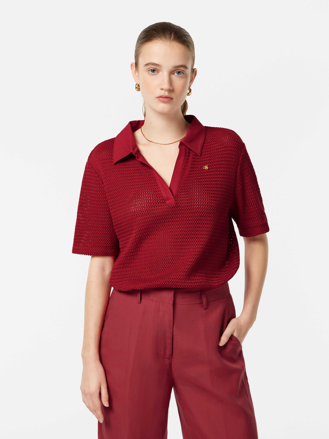 Crochet polo - Scotch & Soda AU