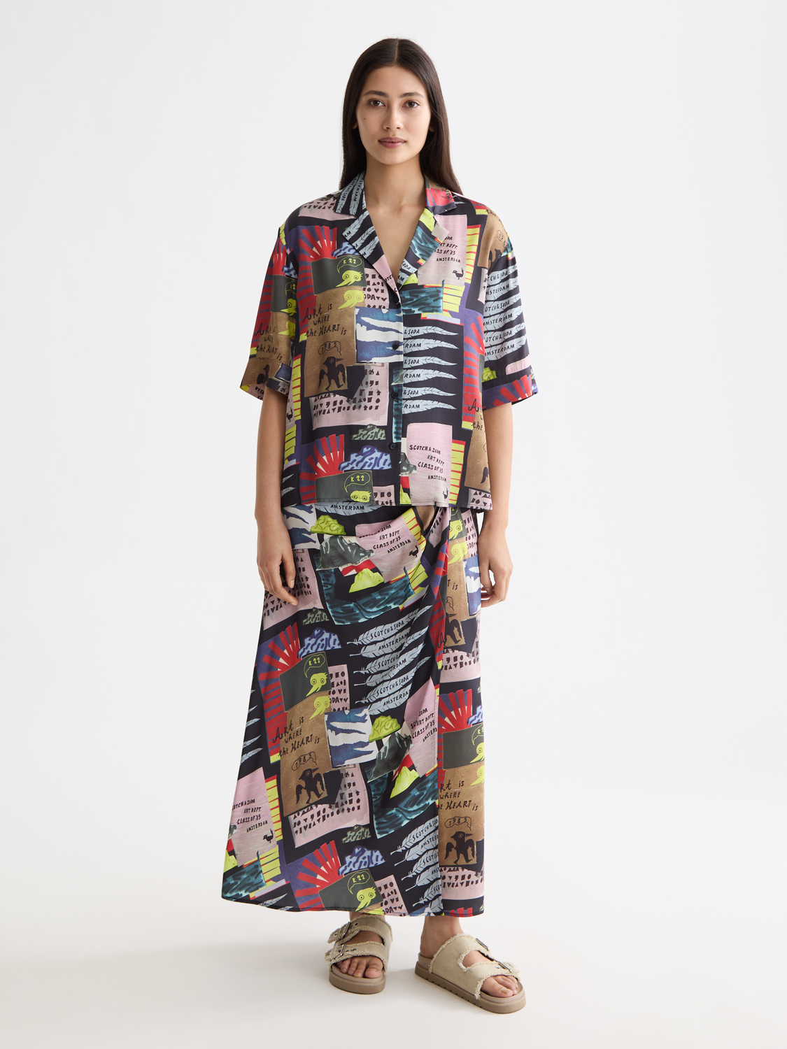 Printed short sleeved shirt - Scotch & Soda AU