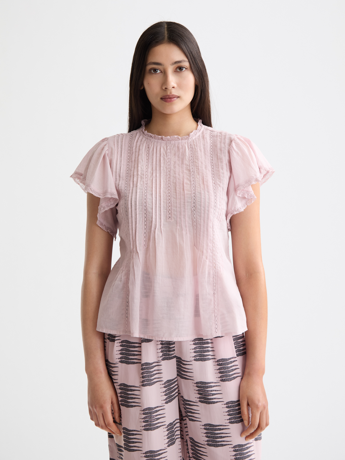 Butterfly sleeve top - Scotch & Soda AU