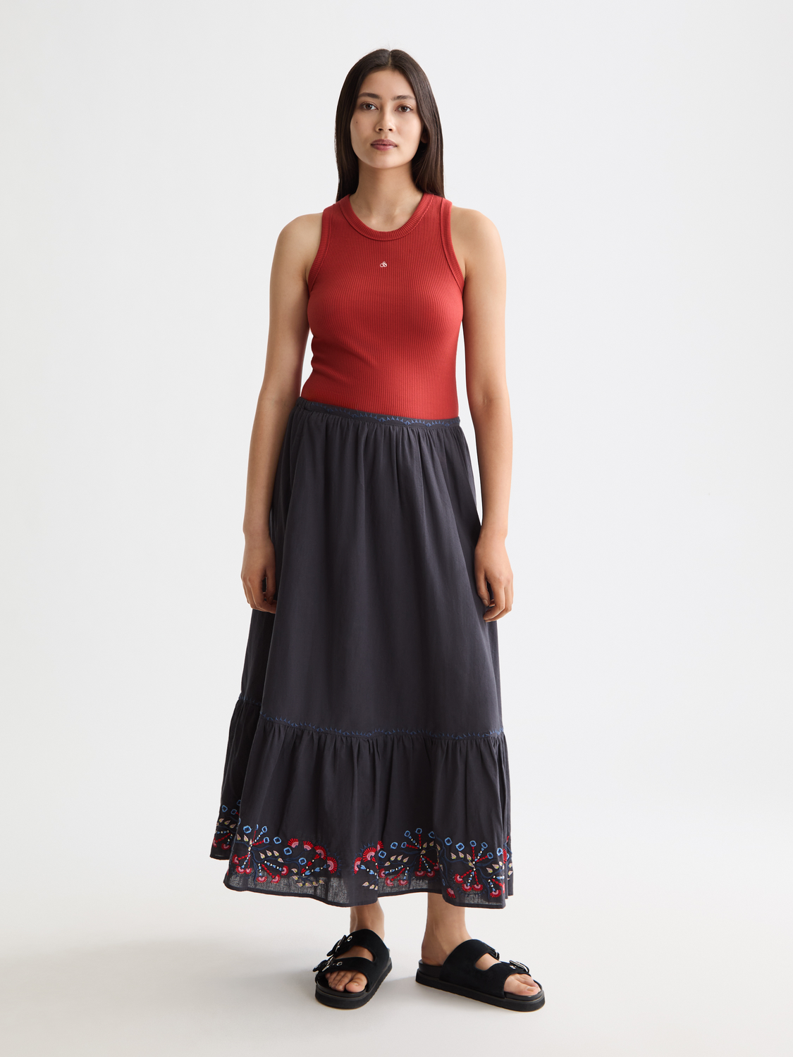 Ribbed racer tank - Scotch & Soda AU