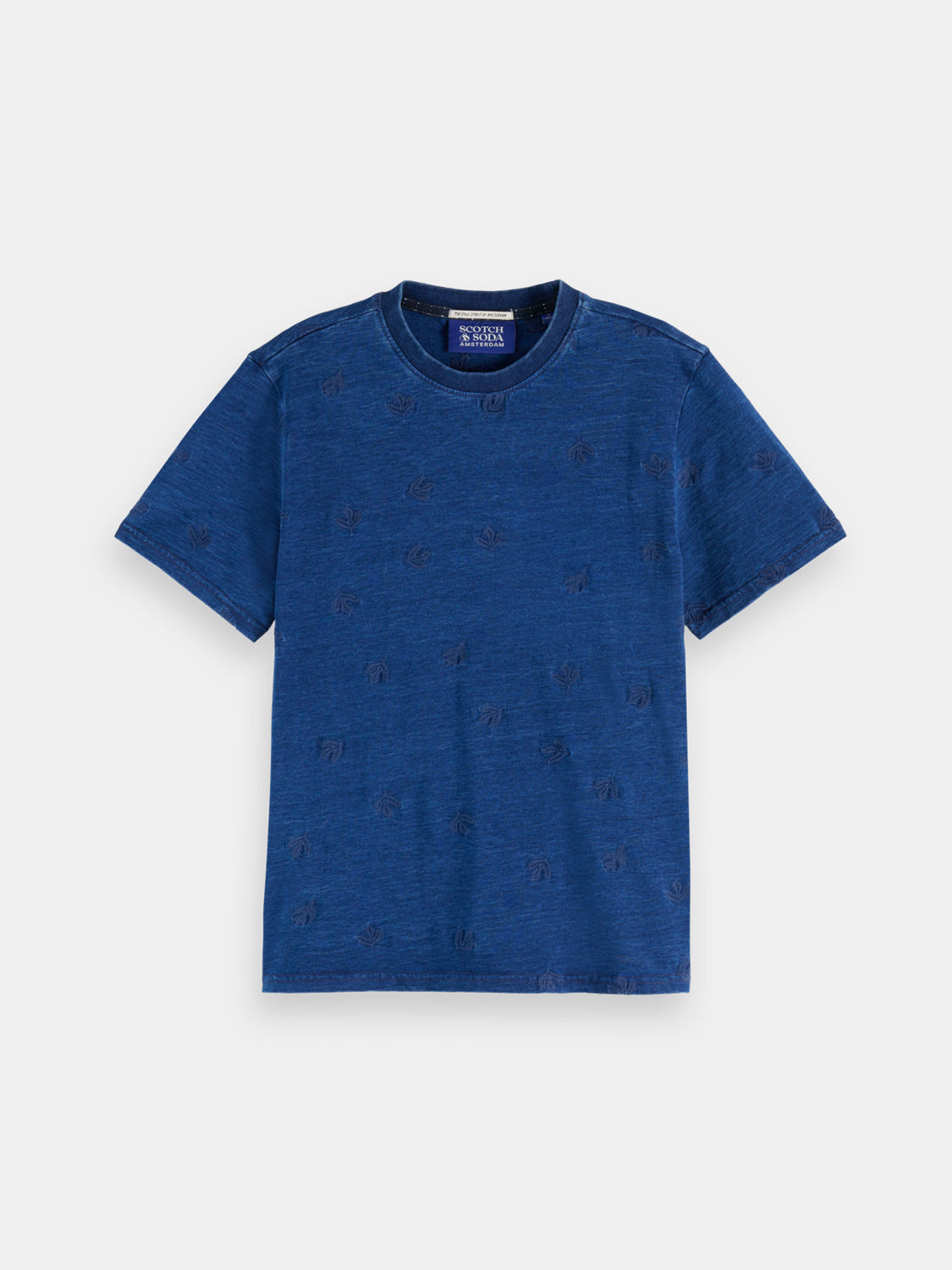 Washed indigo t-shirt