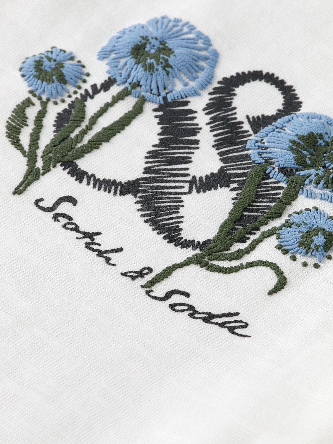 Slub artwork t-shirt - Scotch & Soda AU