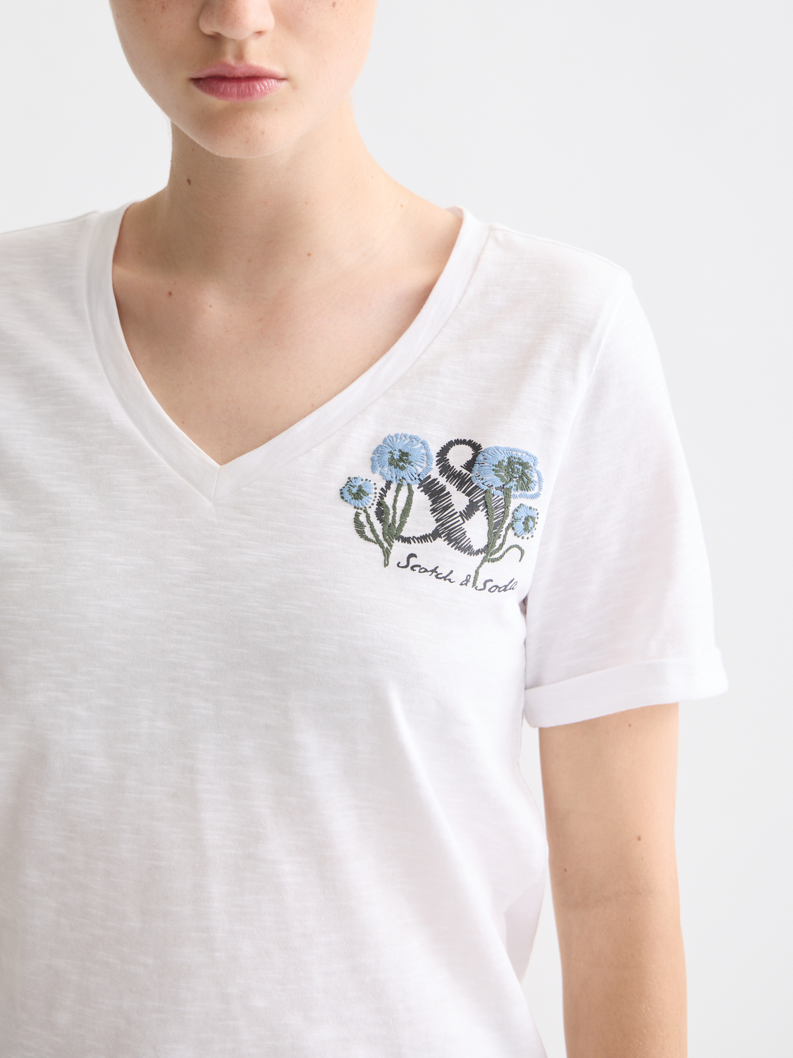 Slub artwork t-shirt - Scotch & Soda AU