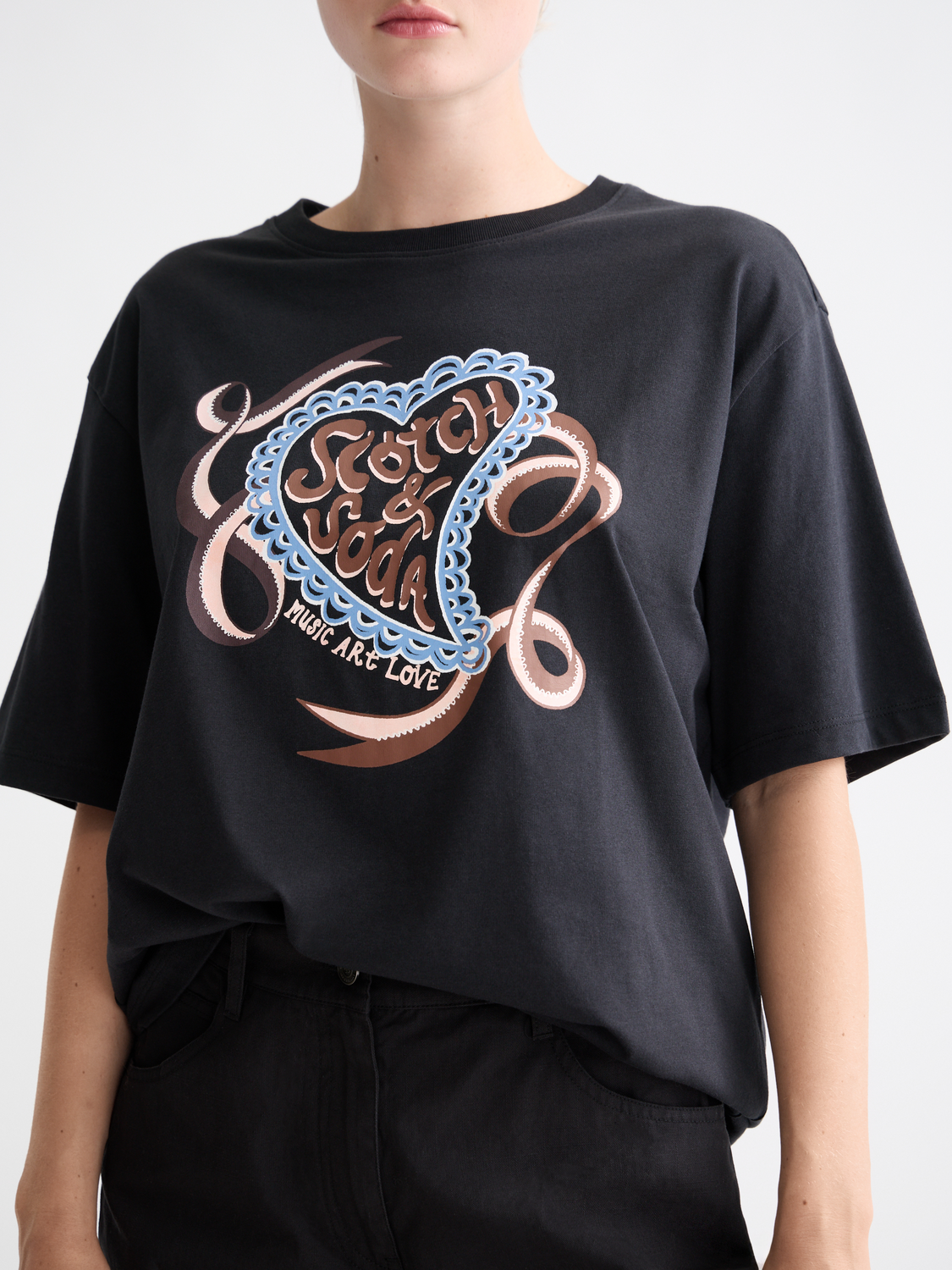 Artwork t-shirt - Scotch & Soda AU