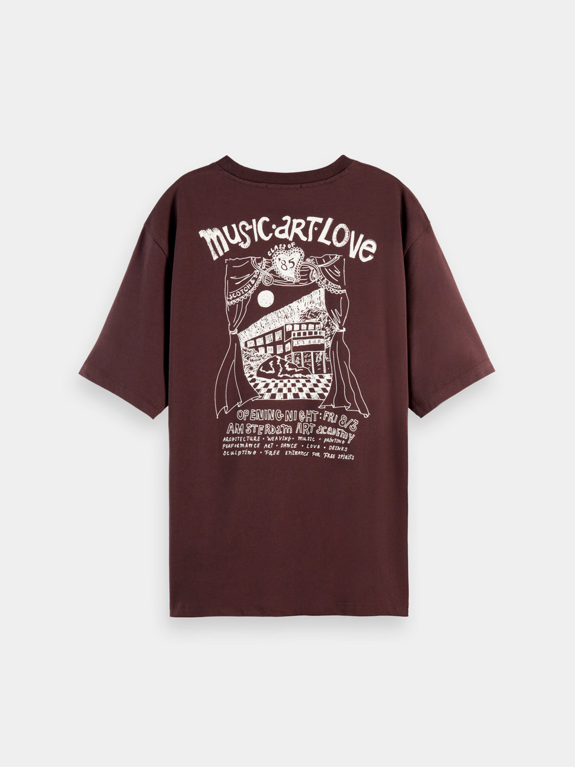 Artwork t-shirt - Scotch & Soda AU