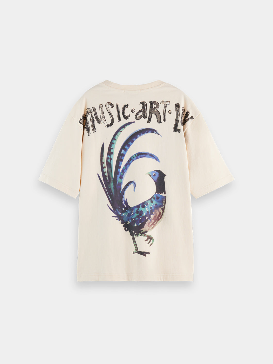 Washed artwork t-shirt - Scotch & Soda AU