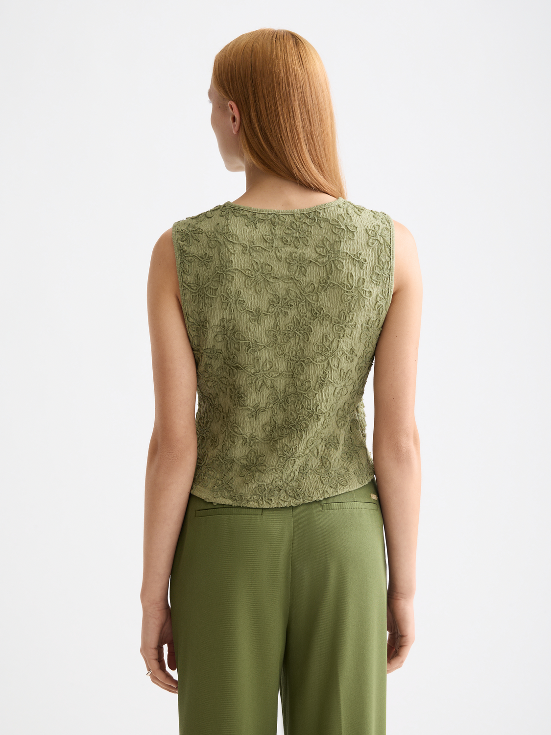 Bow closure structured tank - Scotch & Soda AU