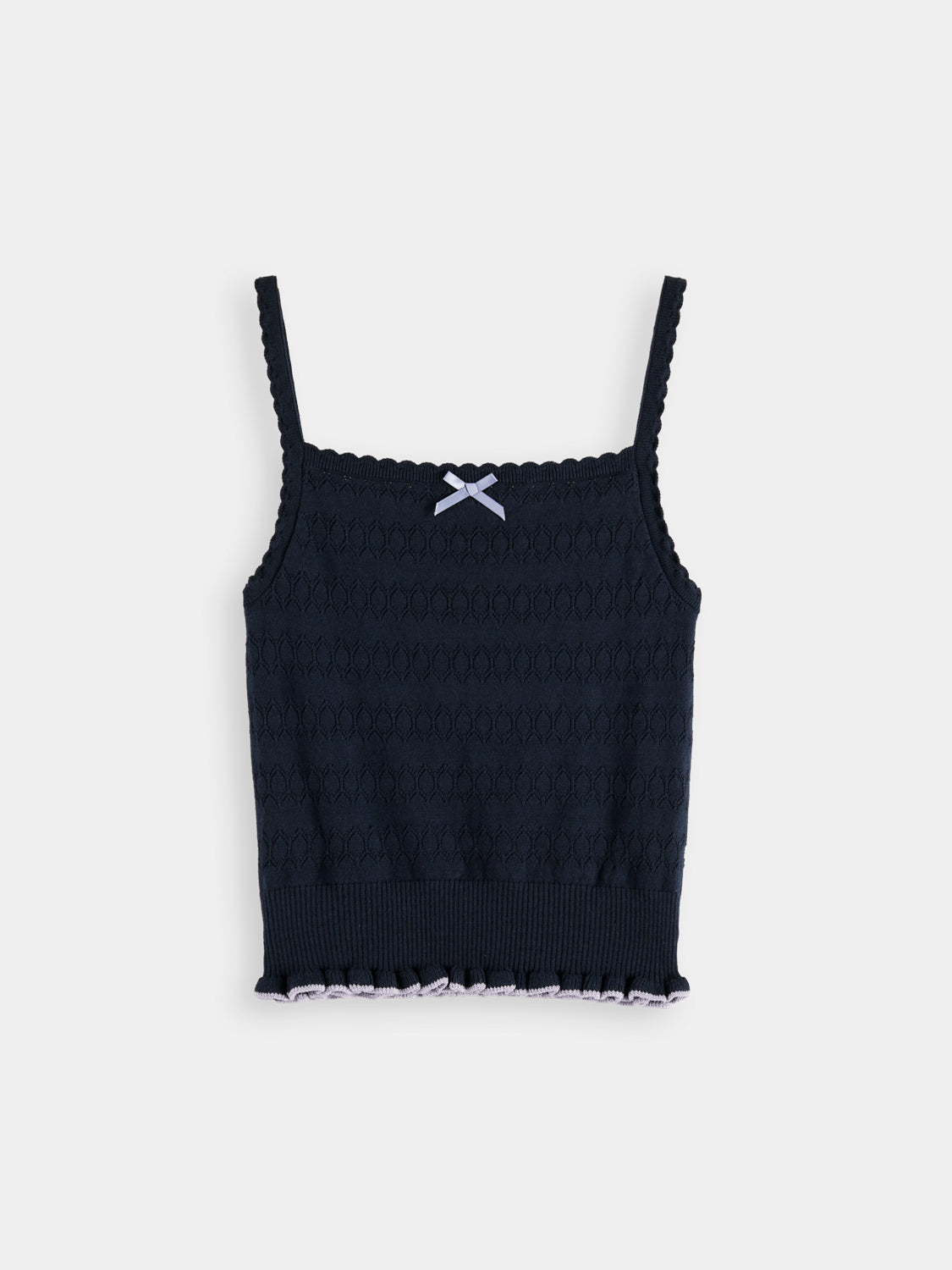 Pointelle knitted tank - Scotch & Soda AU