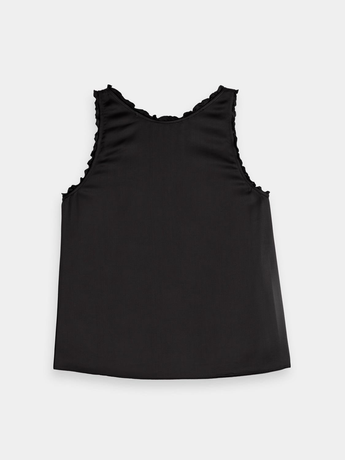 V-neck ruffle tank - Scotch & Soda AU