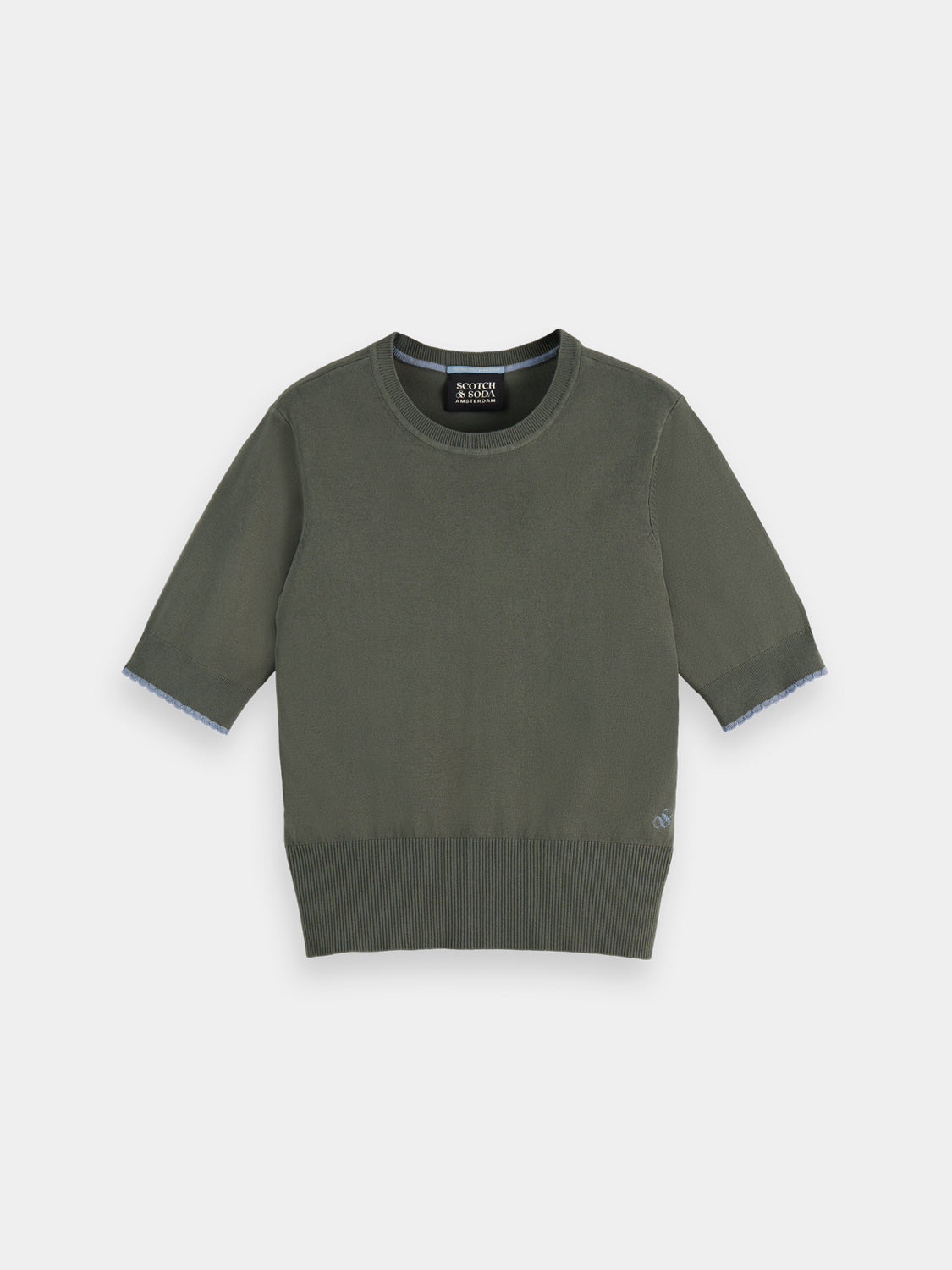 Short sleeved pullover top - Scotch & Soda AU