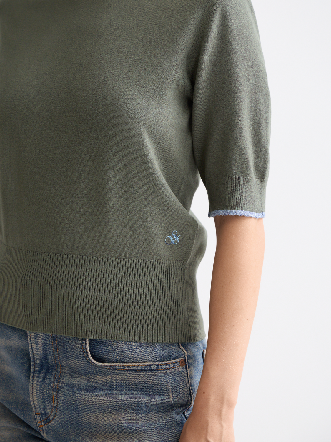 Short sleeved pullover top - Scotch & Soda AU