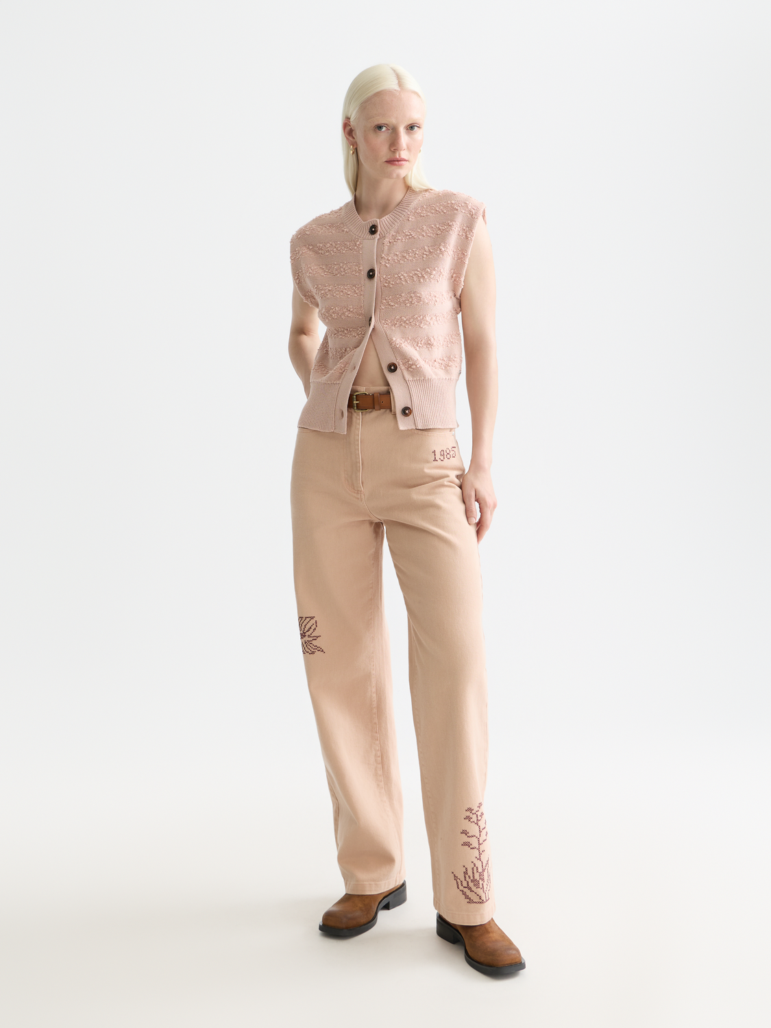 Boucle stripe spencer - Scotch & Soda AU