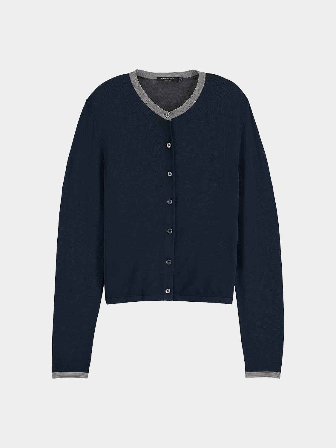 Crewneck cardigan - Scotch & Soda AU