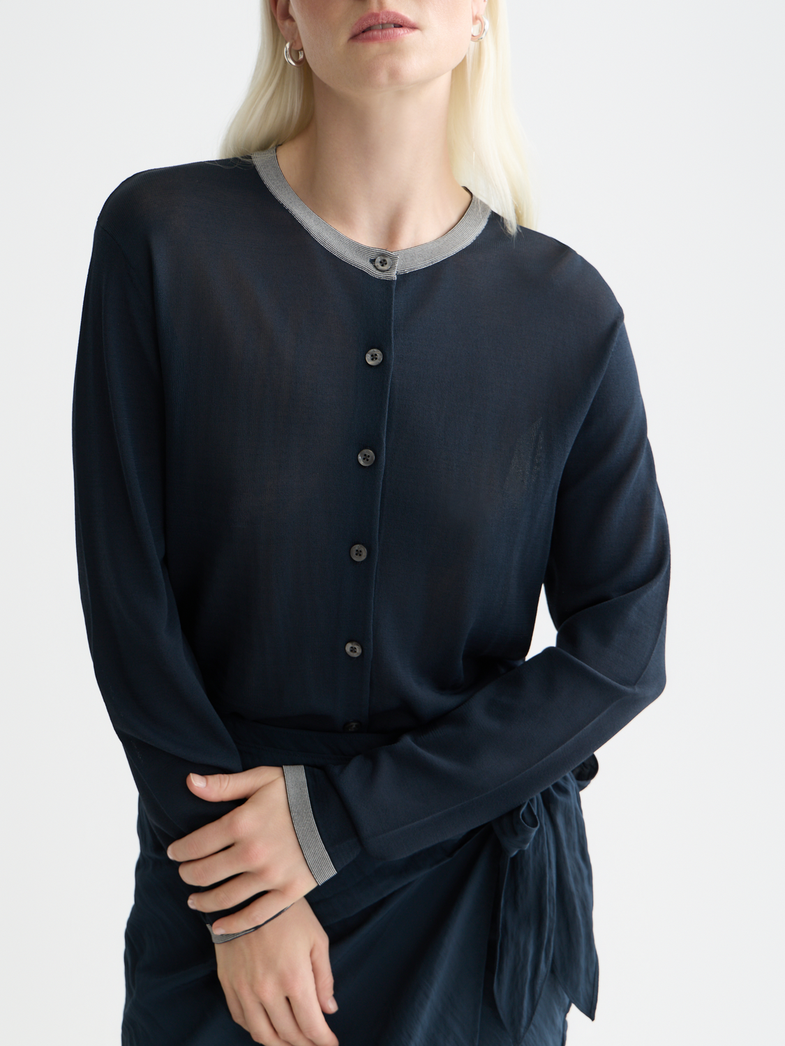 Crewneck cardigan - Scotch & Soda AU