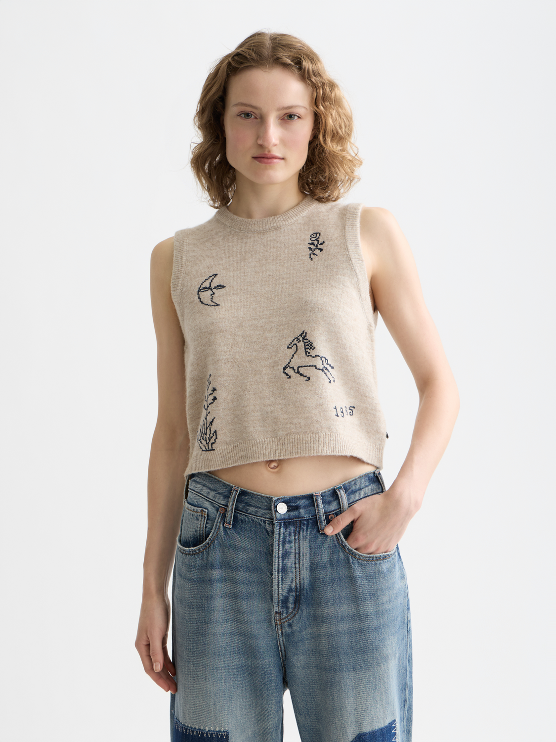 Knitted tank - Scotch & Soda AU