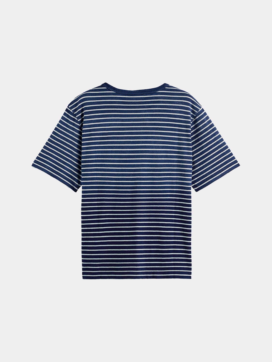 Indigo washed t-shrit - Scotch & Soda AU