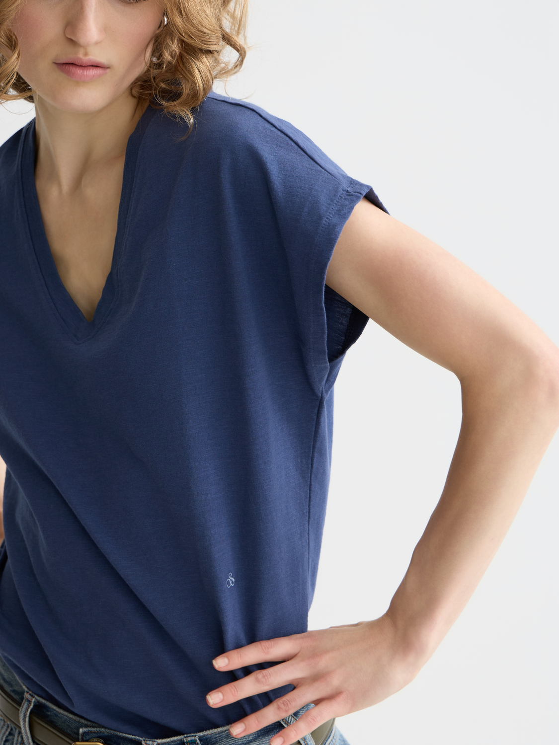 V-neck t-shirt - Scotch & Soda AU