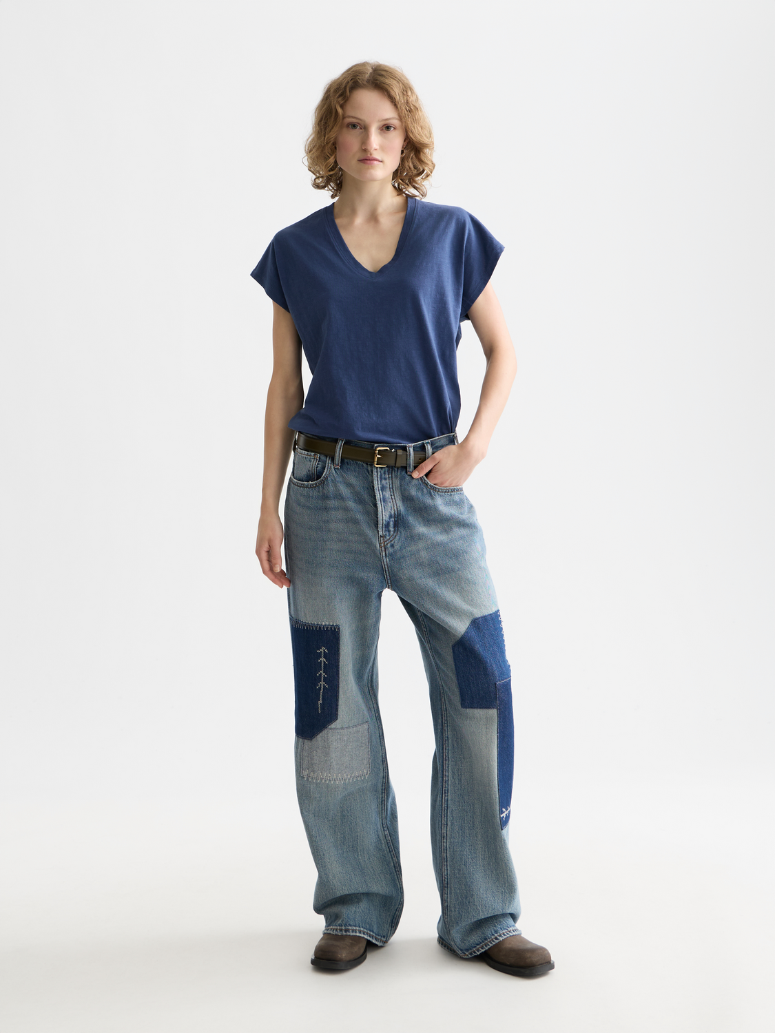 V-neck t-shirt - Scotch & Soda AU