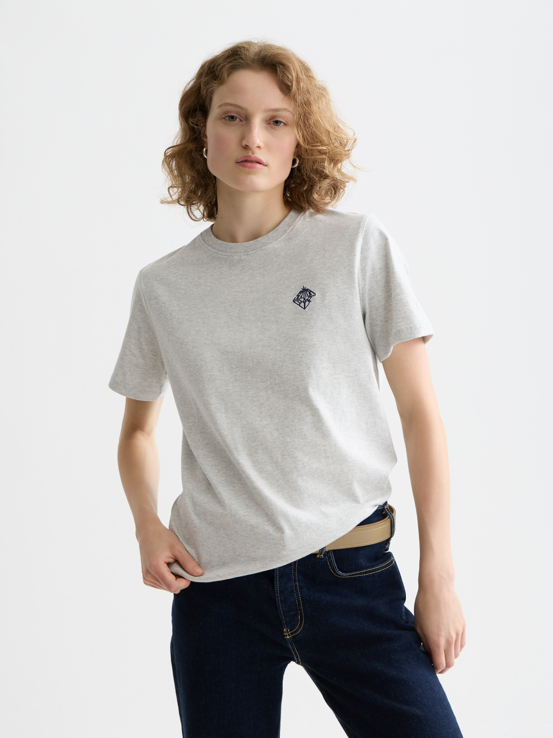 Embroidered t-shirt - Scotch & Soda AU
