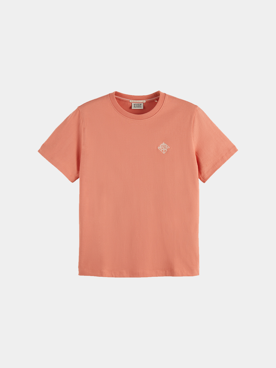 Embroidered t-shirt - Scotch & Soda AU