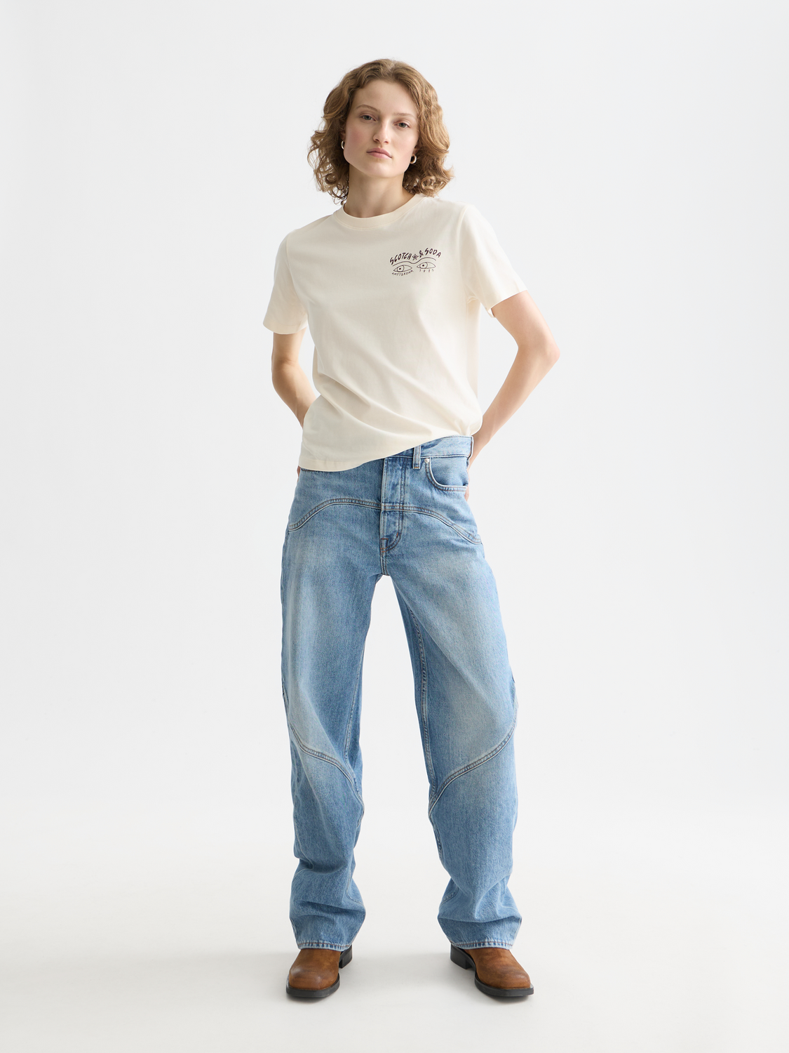 Chest artwork t-shirt - Scotch & Soda AU
