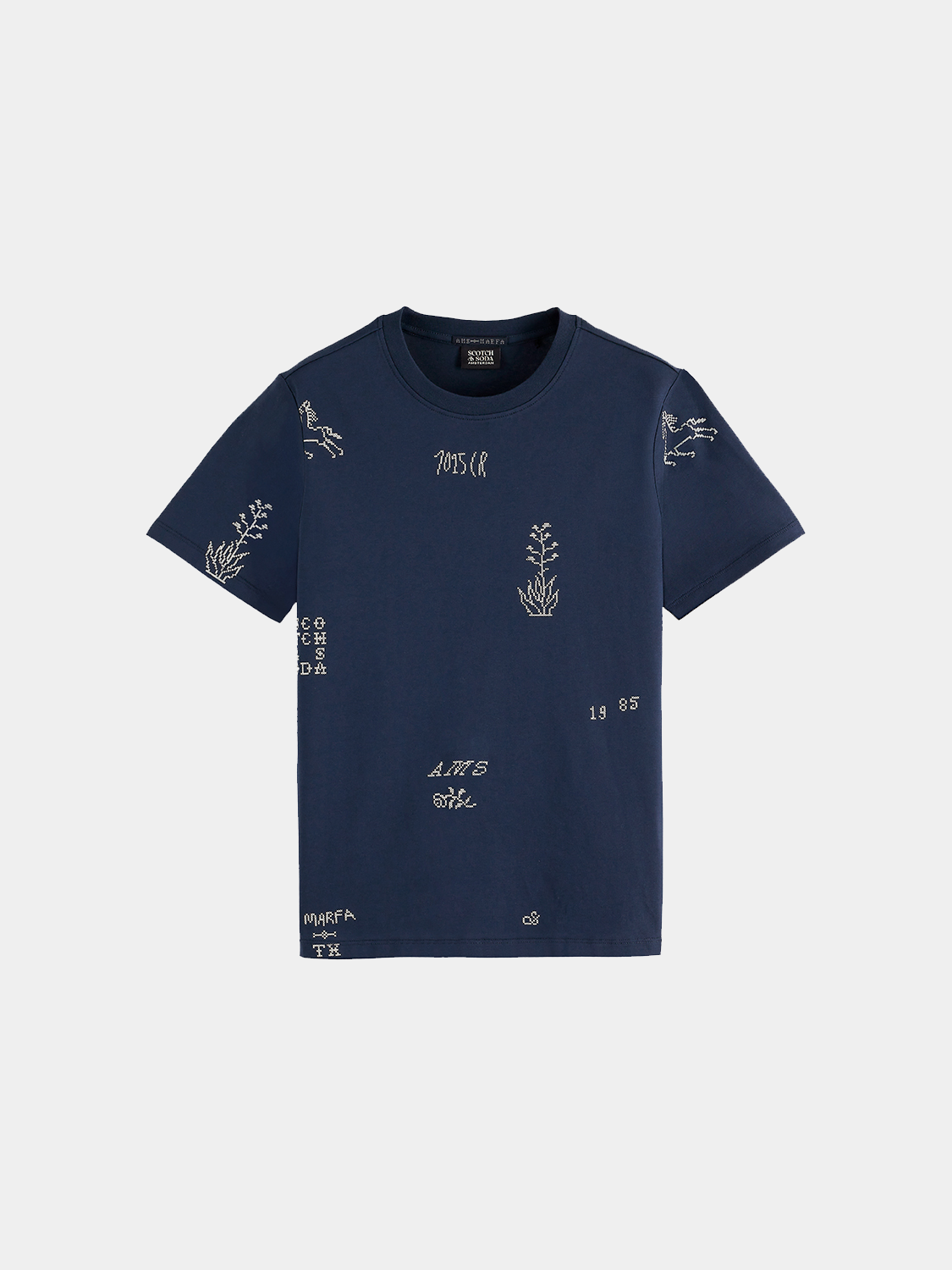 Printed t-shirt - Scotch & Soda AU