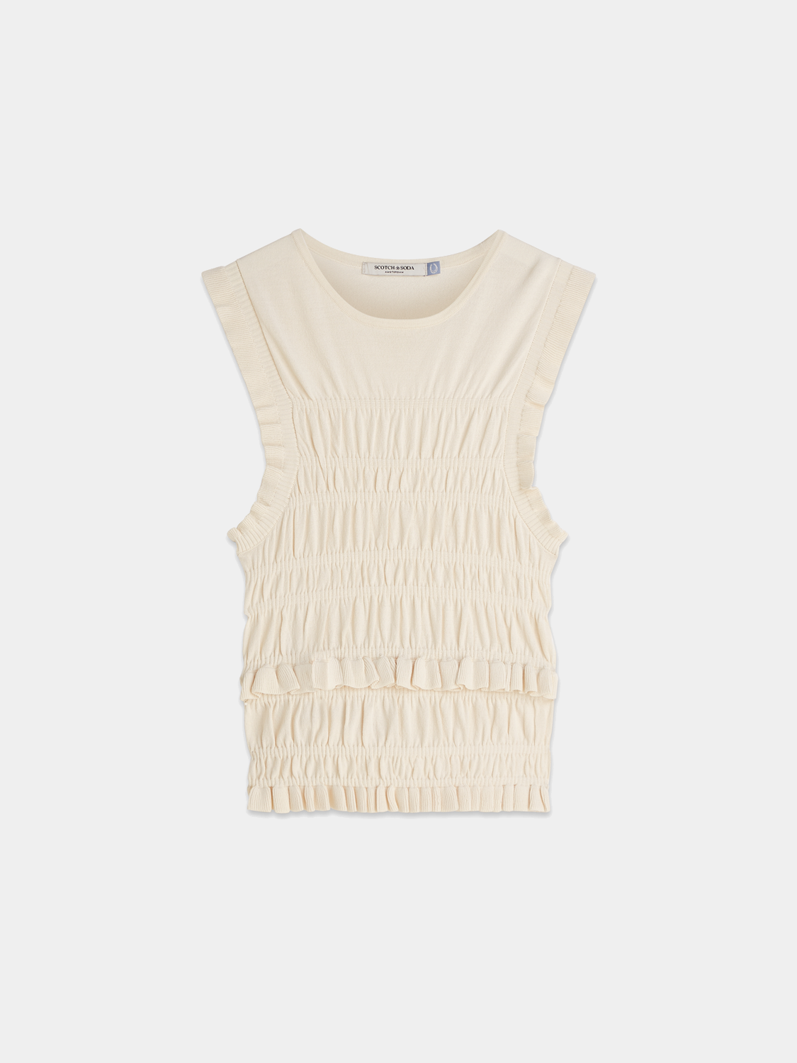 Smock stitched tank - Scotch & Soda AU