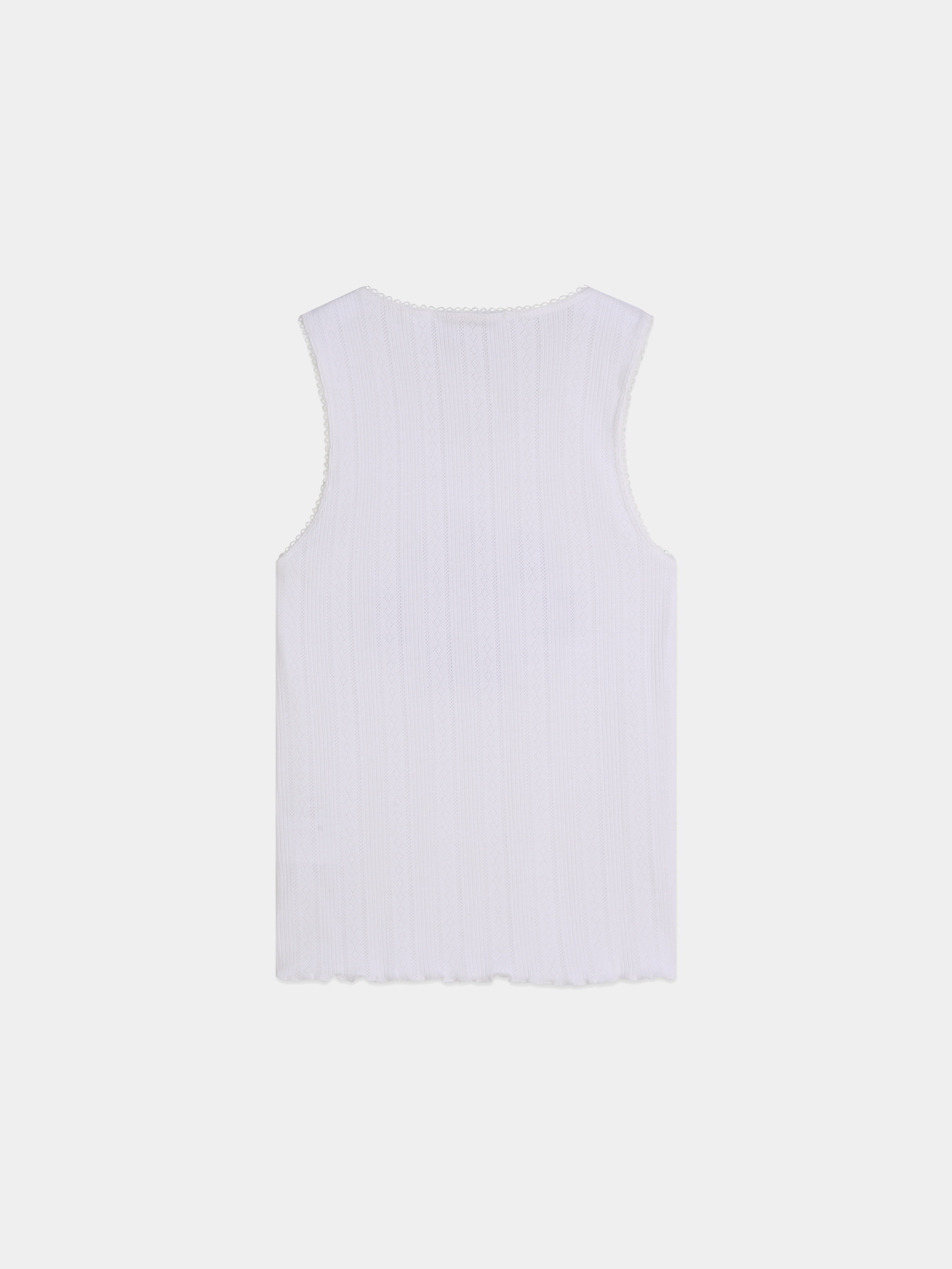 Pointelle artwork tank - Scotch & Soda AU