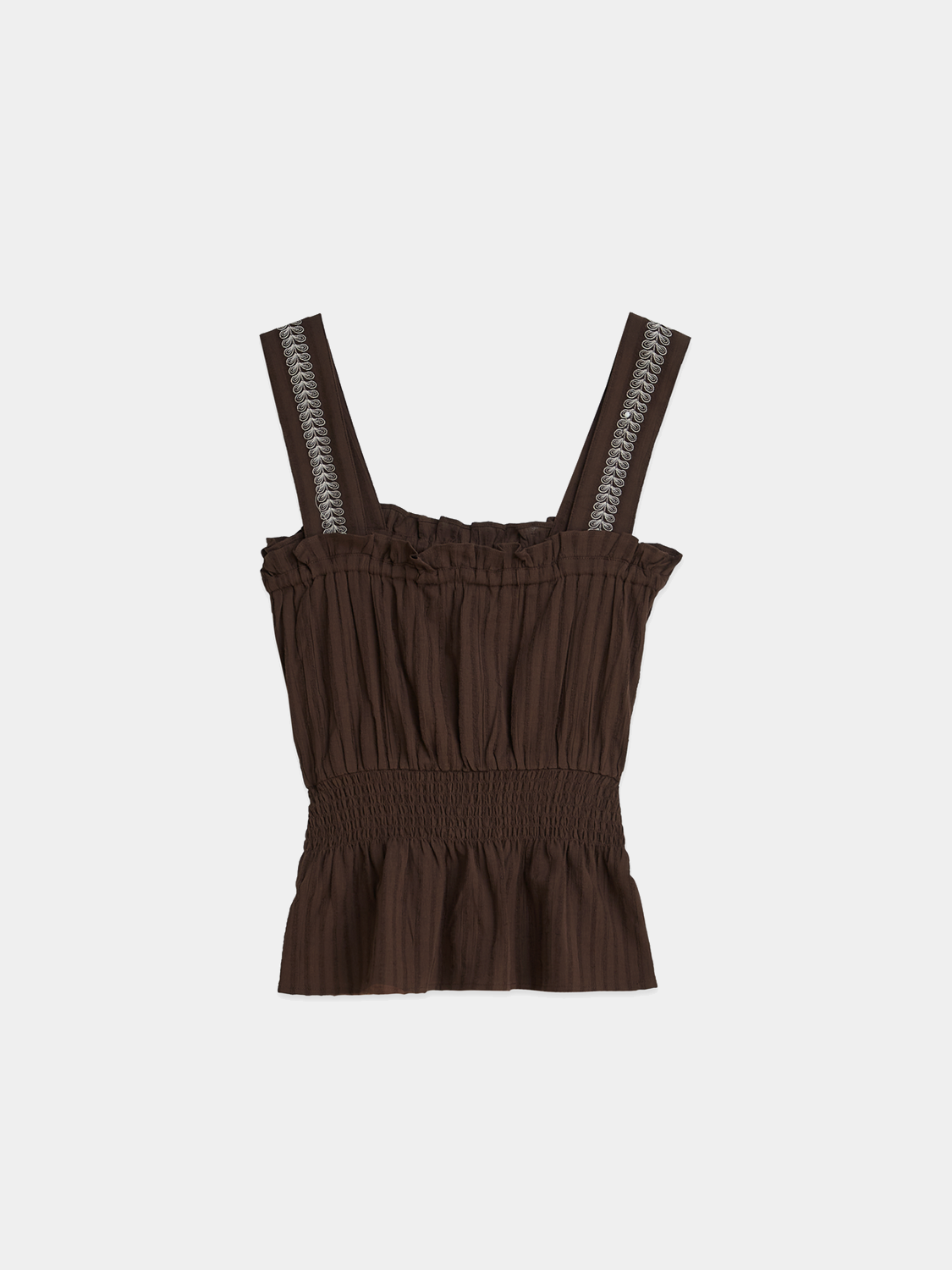 Smocked waist tank - Scotch & Soda AU