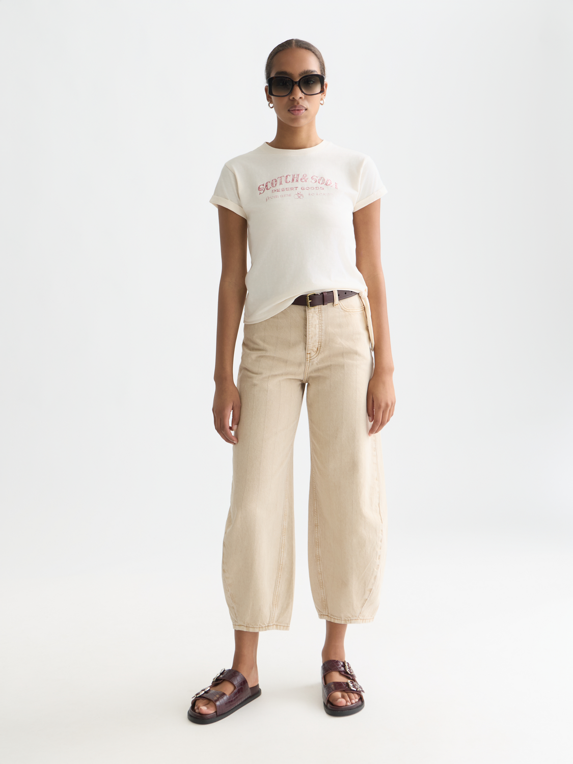 Knotted artwork t-shirt - Scotch & Soda AU