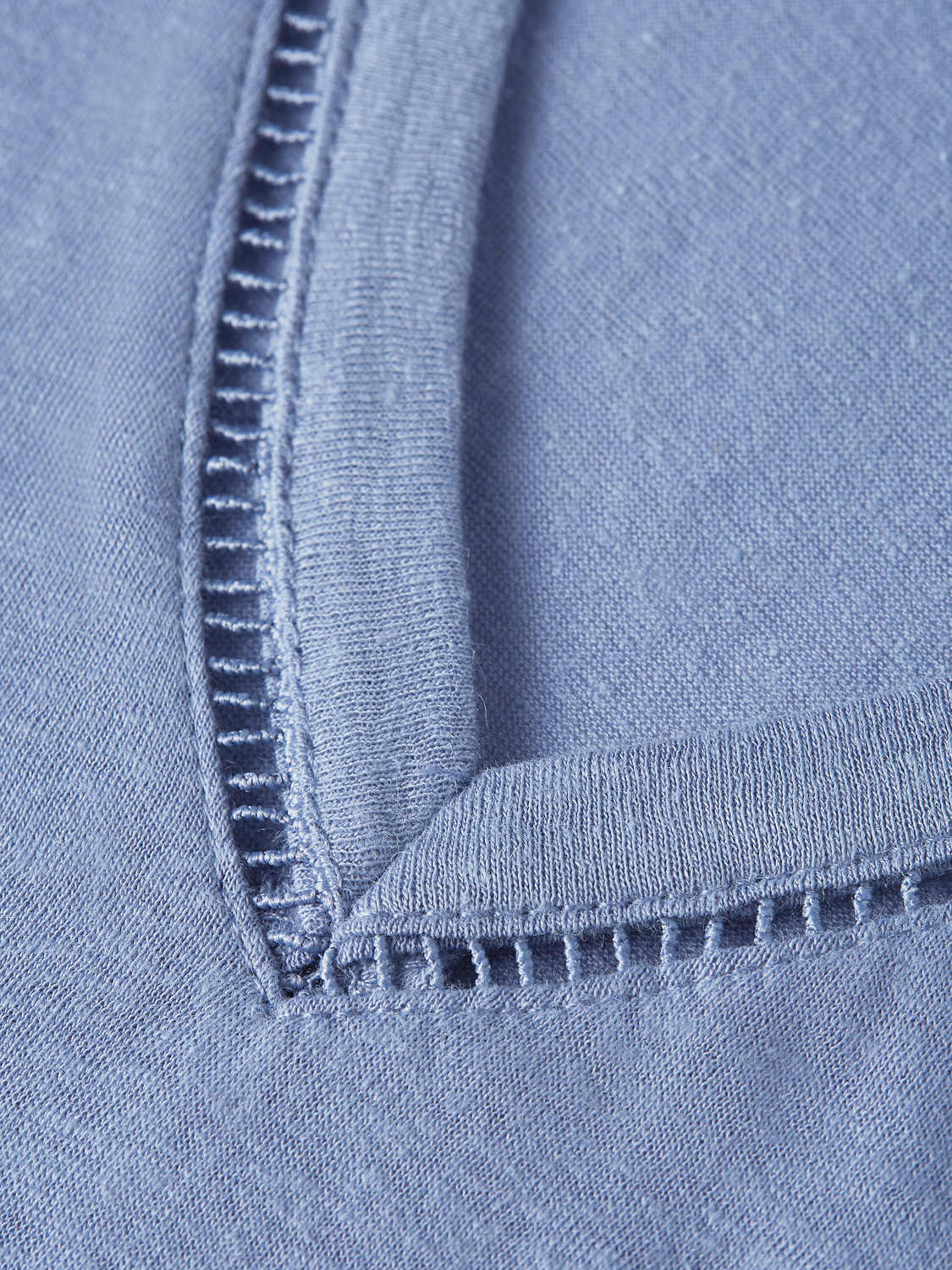 Linen v-neck t-shirt - Scotch & Soda AU
