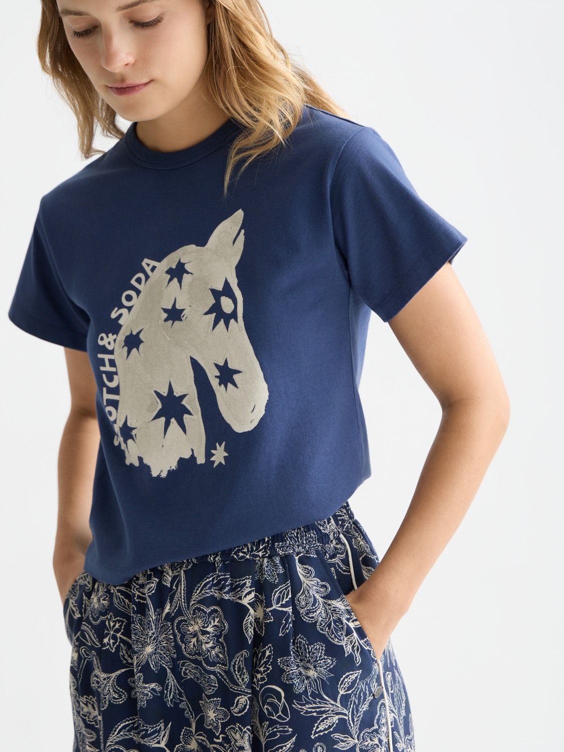 Artwork t-shirt - Scotch & Soda AU