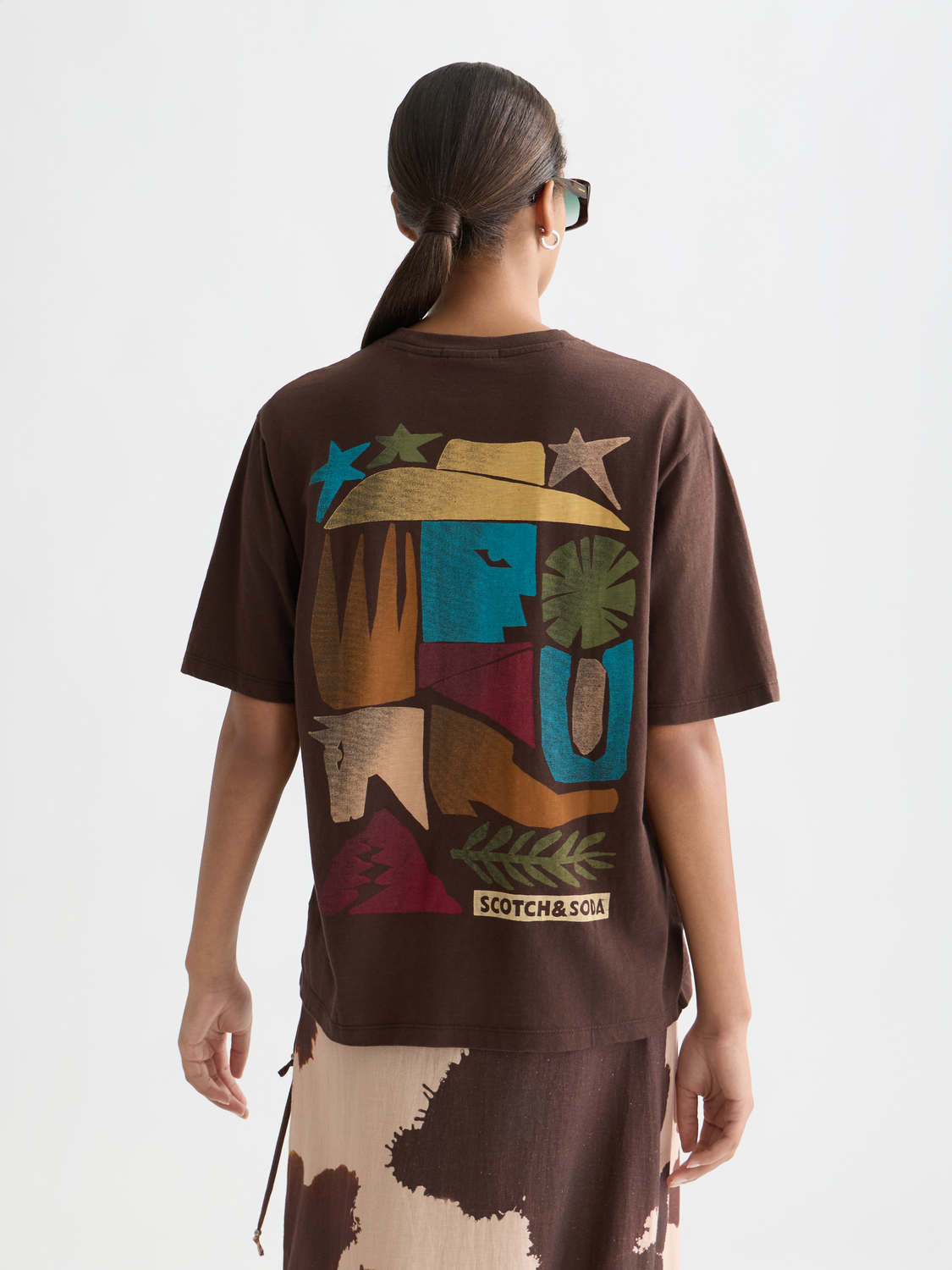 Artwork t-shirt - Scotch & Soda AU