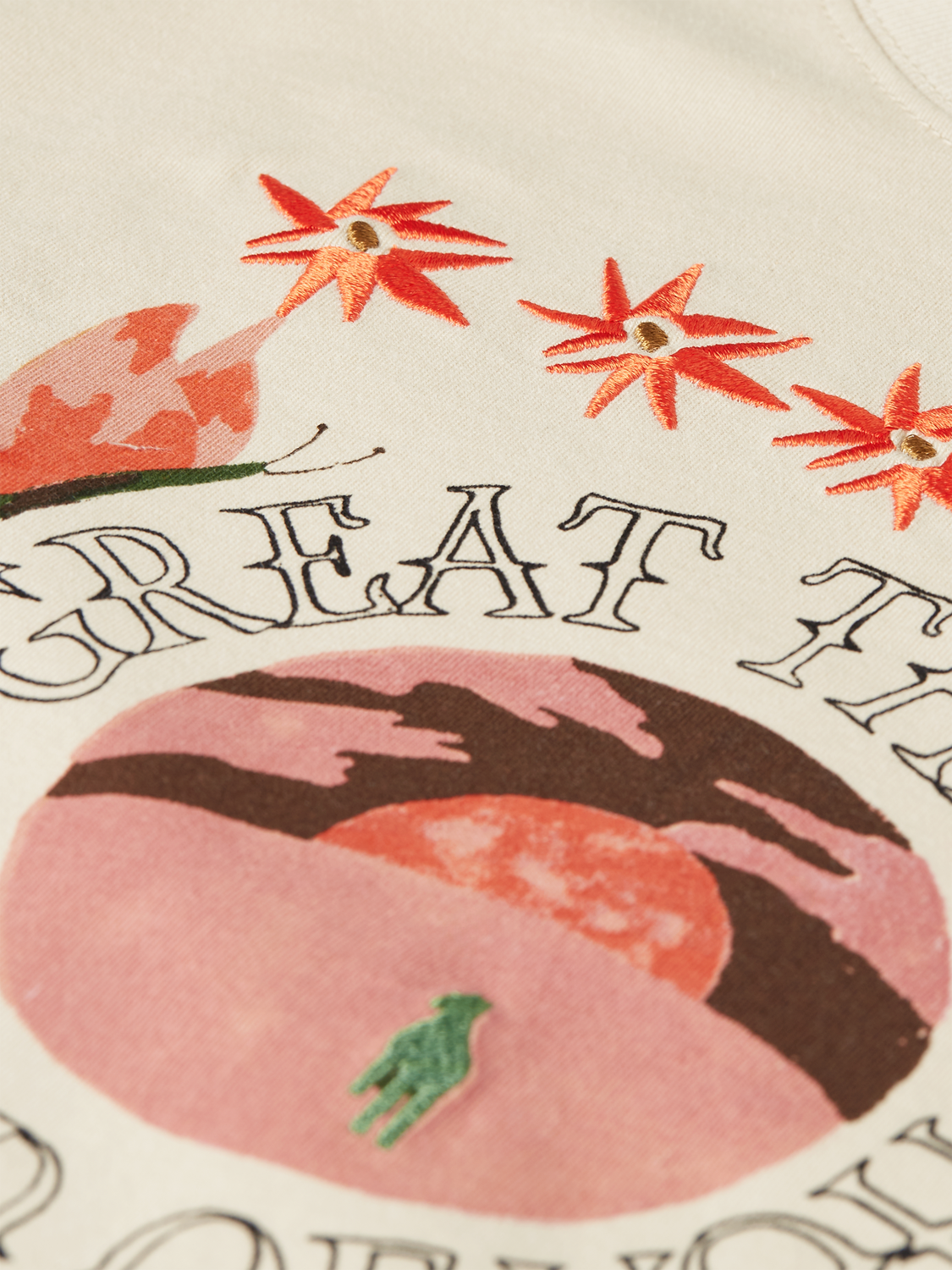 Embroidered artwork t-shirt - Scotch & Soda AU