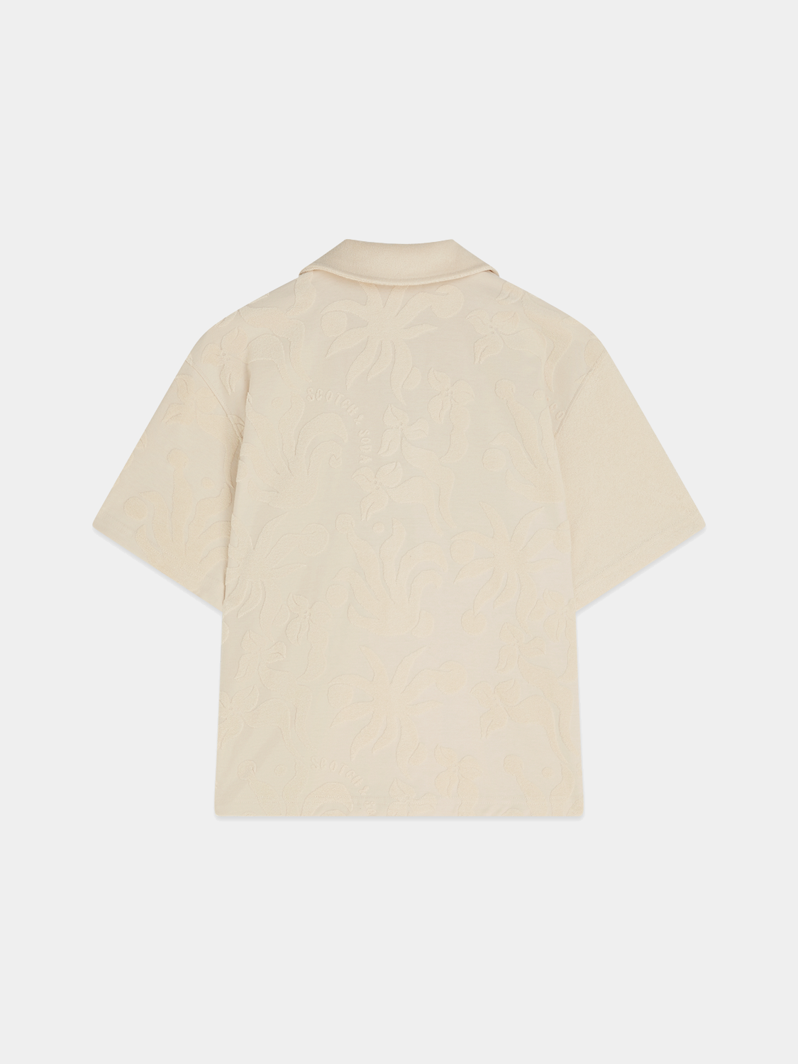 Towelling short sleeved shirt - Scotch & Soda AU