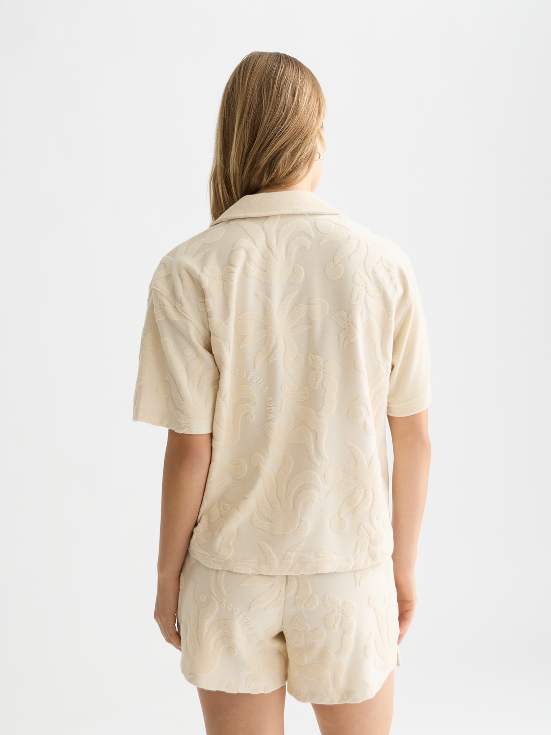 Towelling short sleeved shirt - Scotch & Soda AU