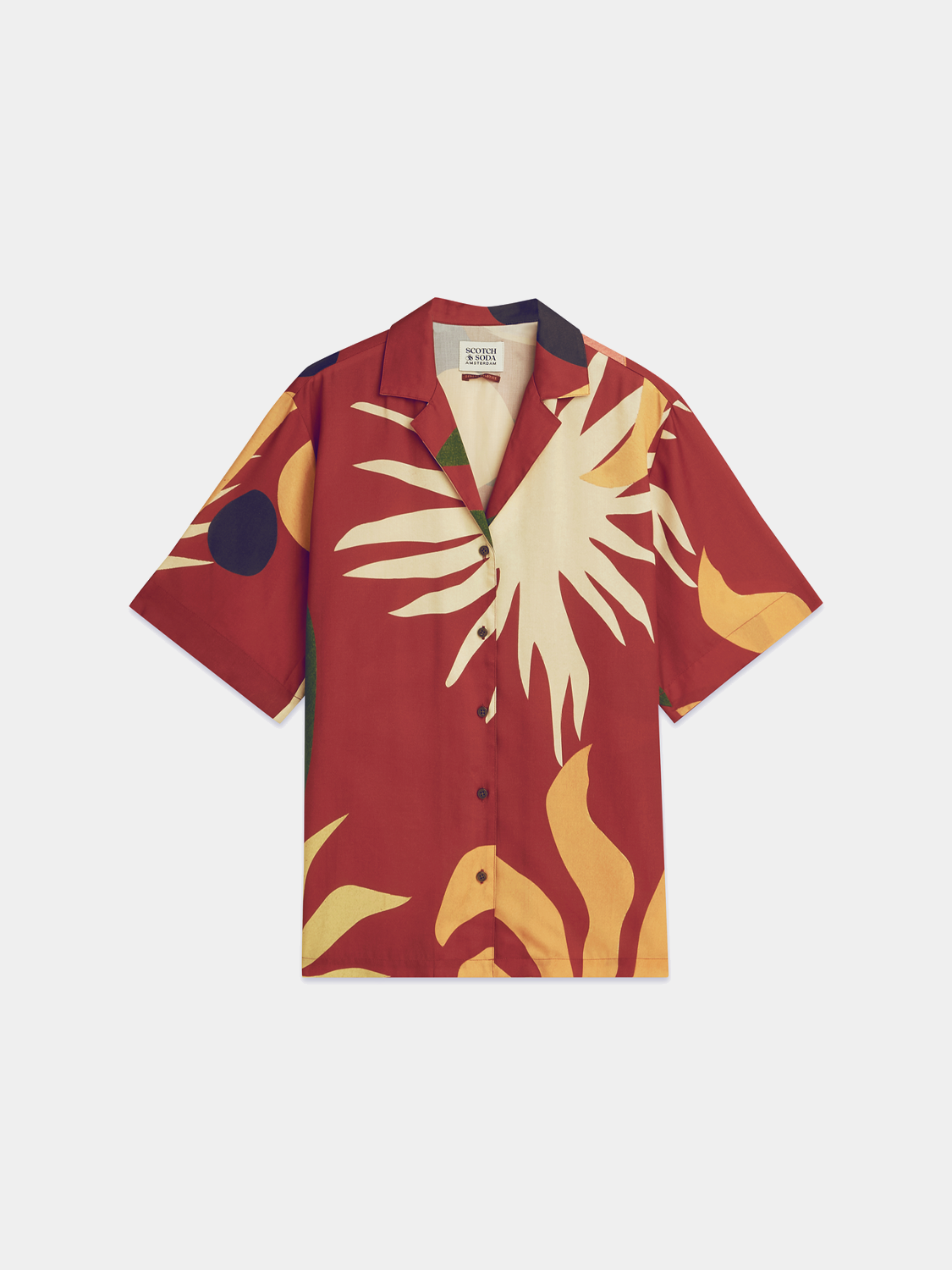 Printed short sleeved shirt - Scotch & Soda AU