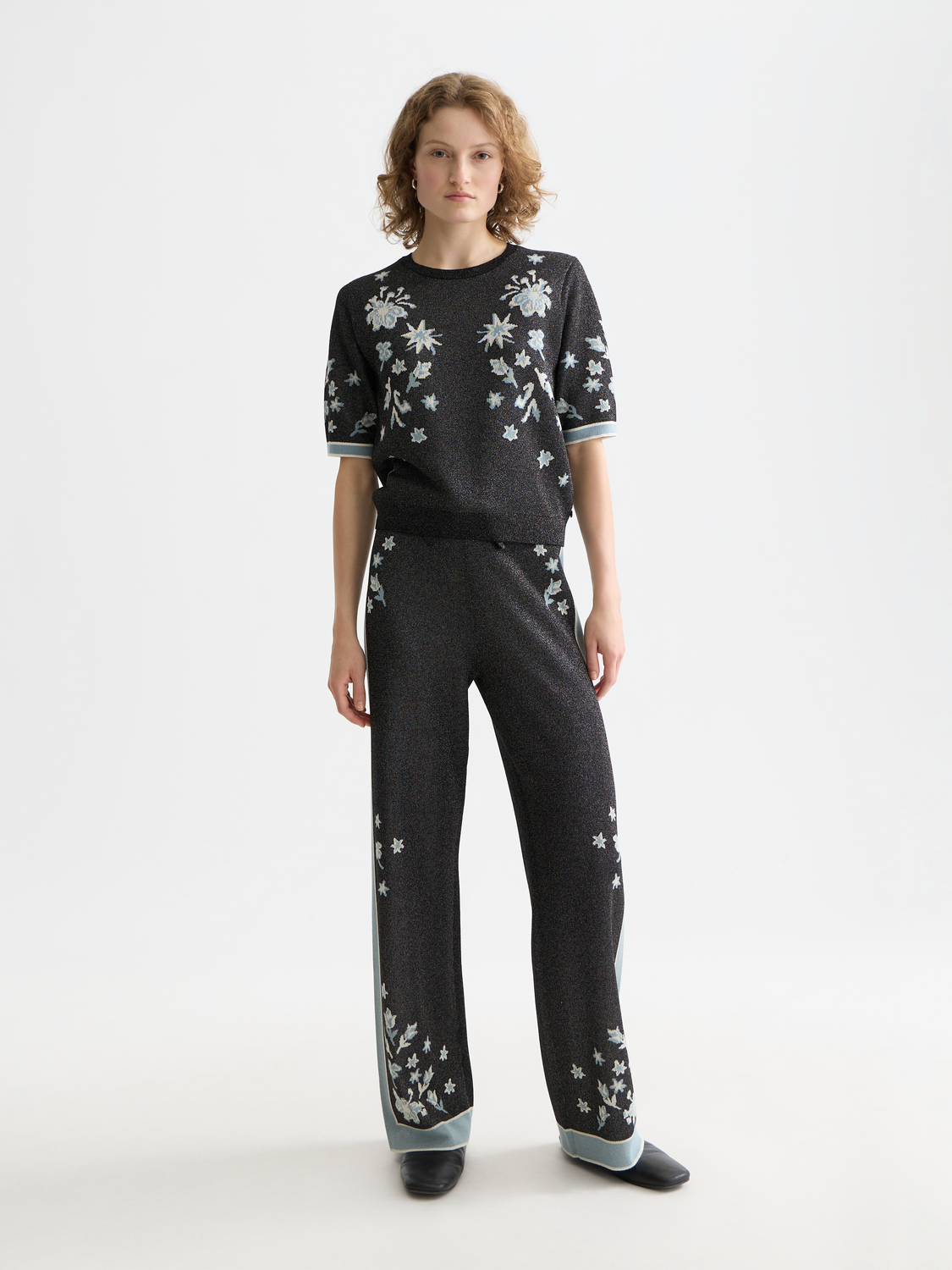 Jacquard short sleeved top - Scotch & Soda AU