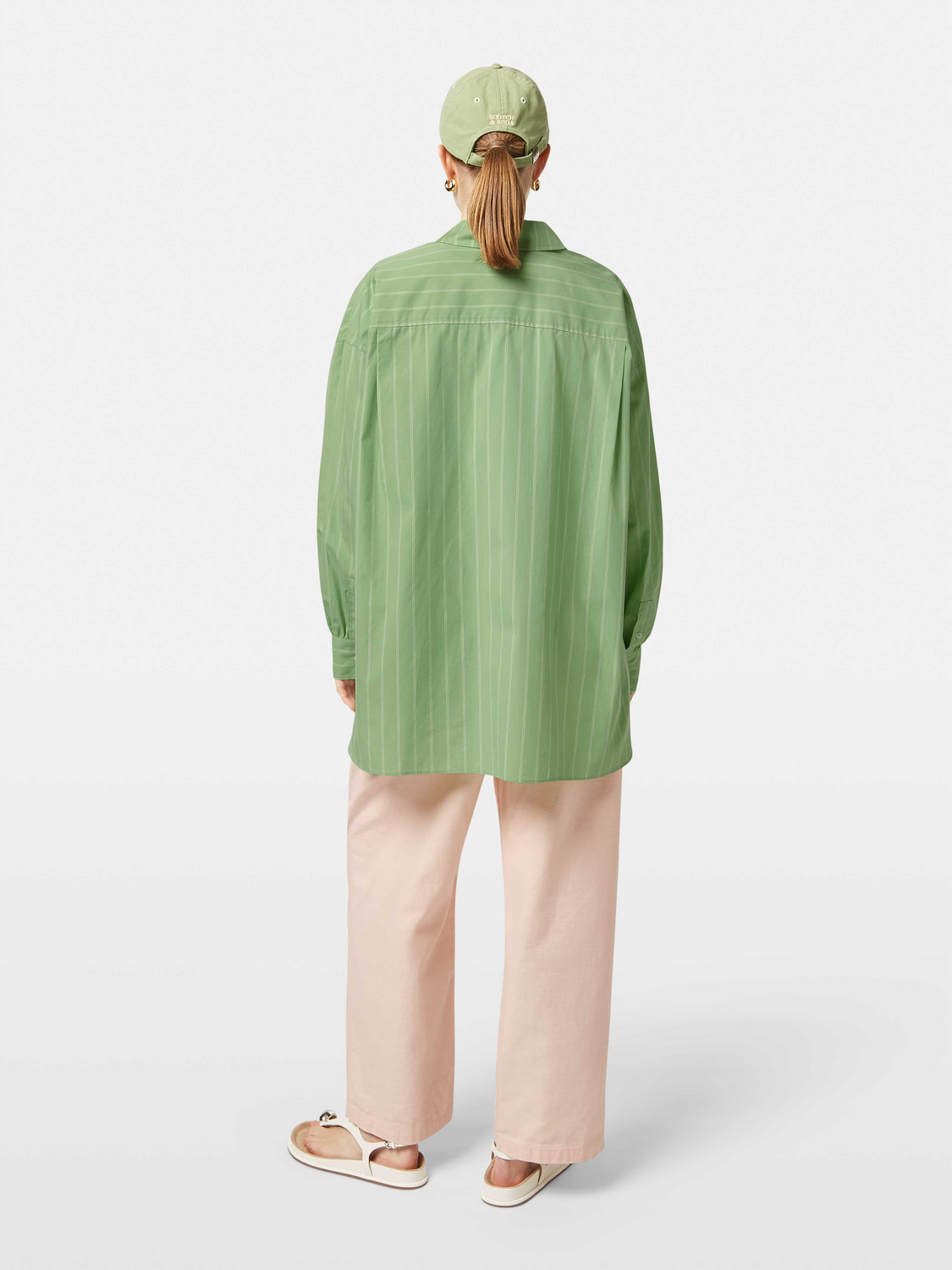 Striped girlfriend shirt - Scotch & Soda AU