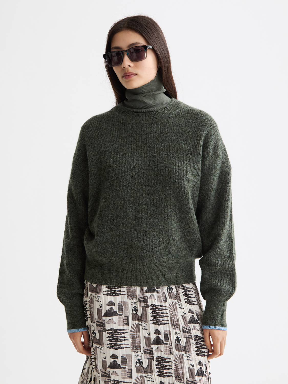 Fuzzy crewneck pullover - Scotch & Soda AU