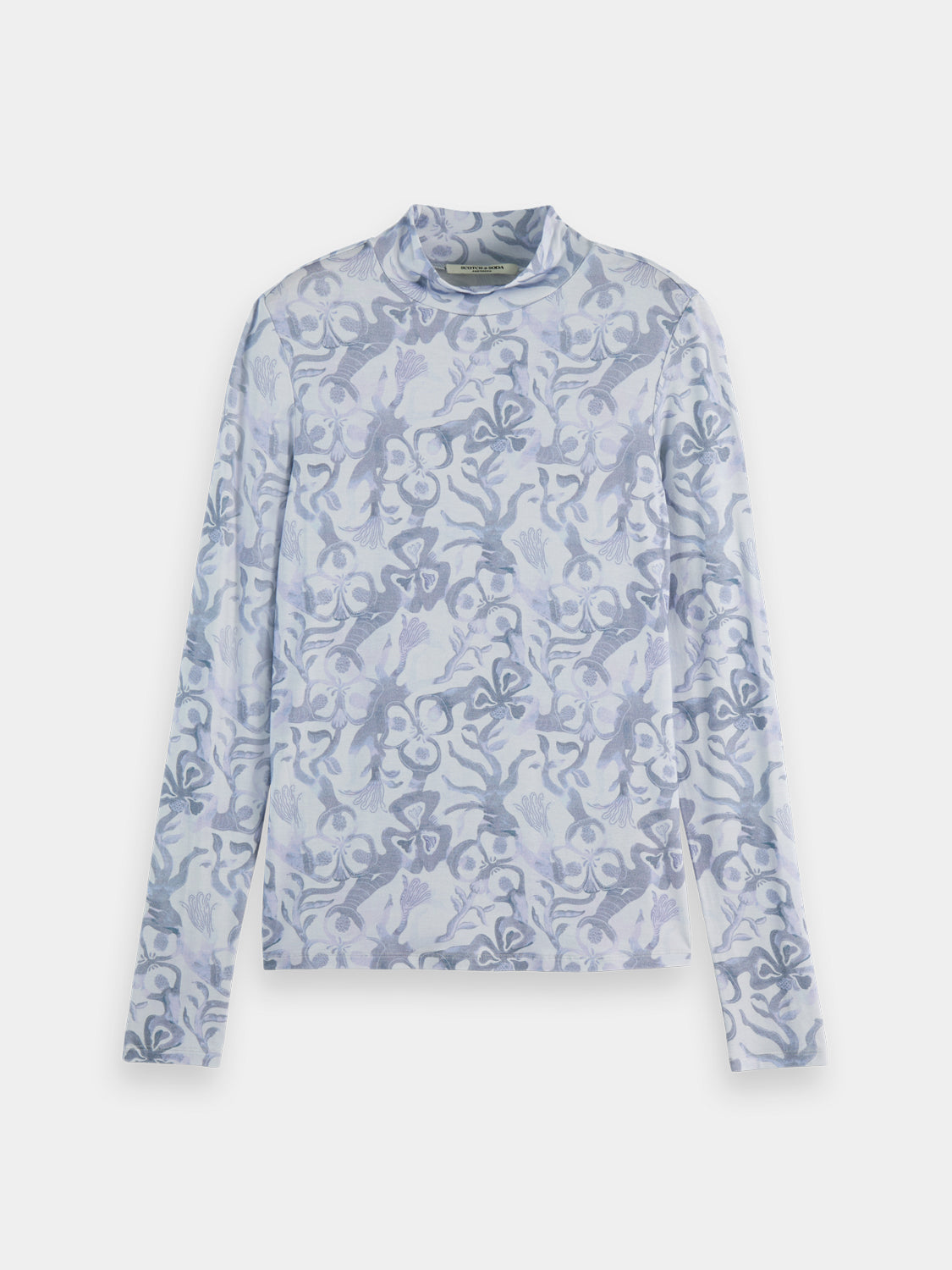 Printed mock neck - Scotch & Soda AU