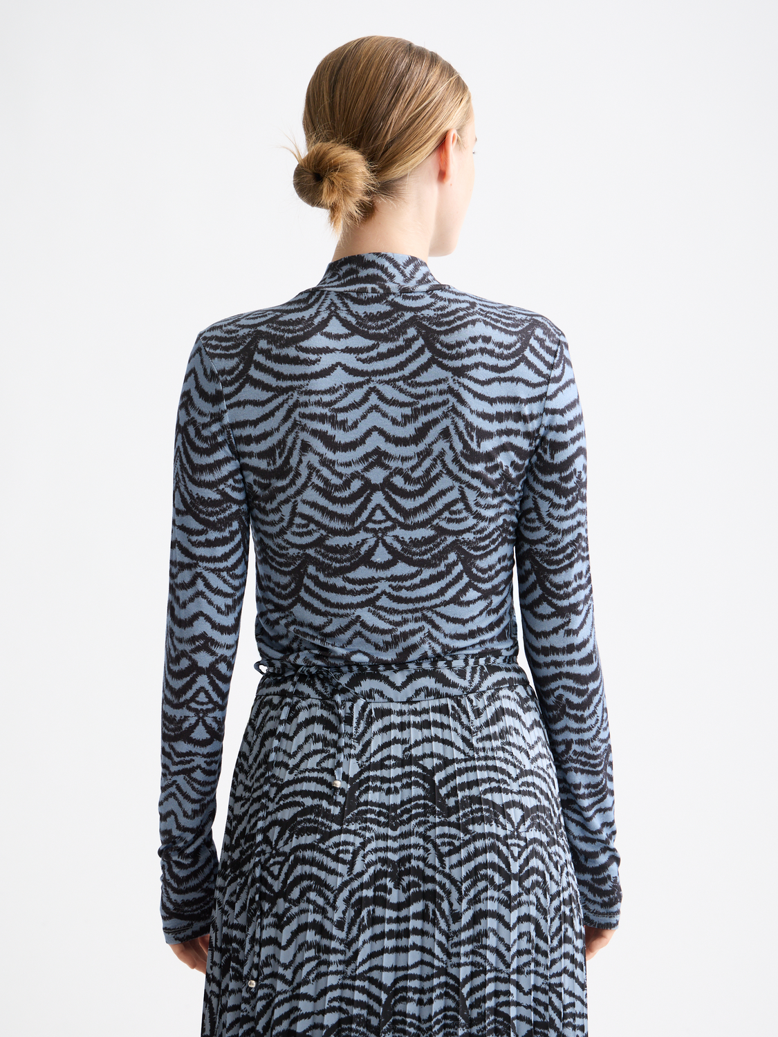 Printed mock neck - Scotch & Soda AU