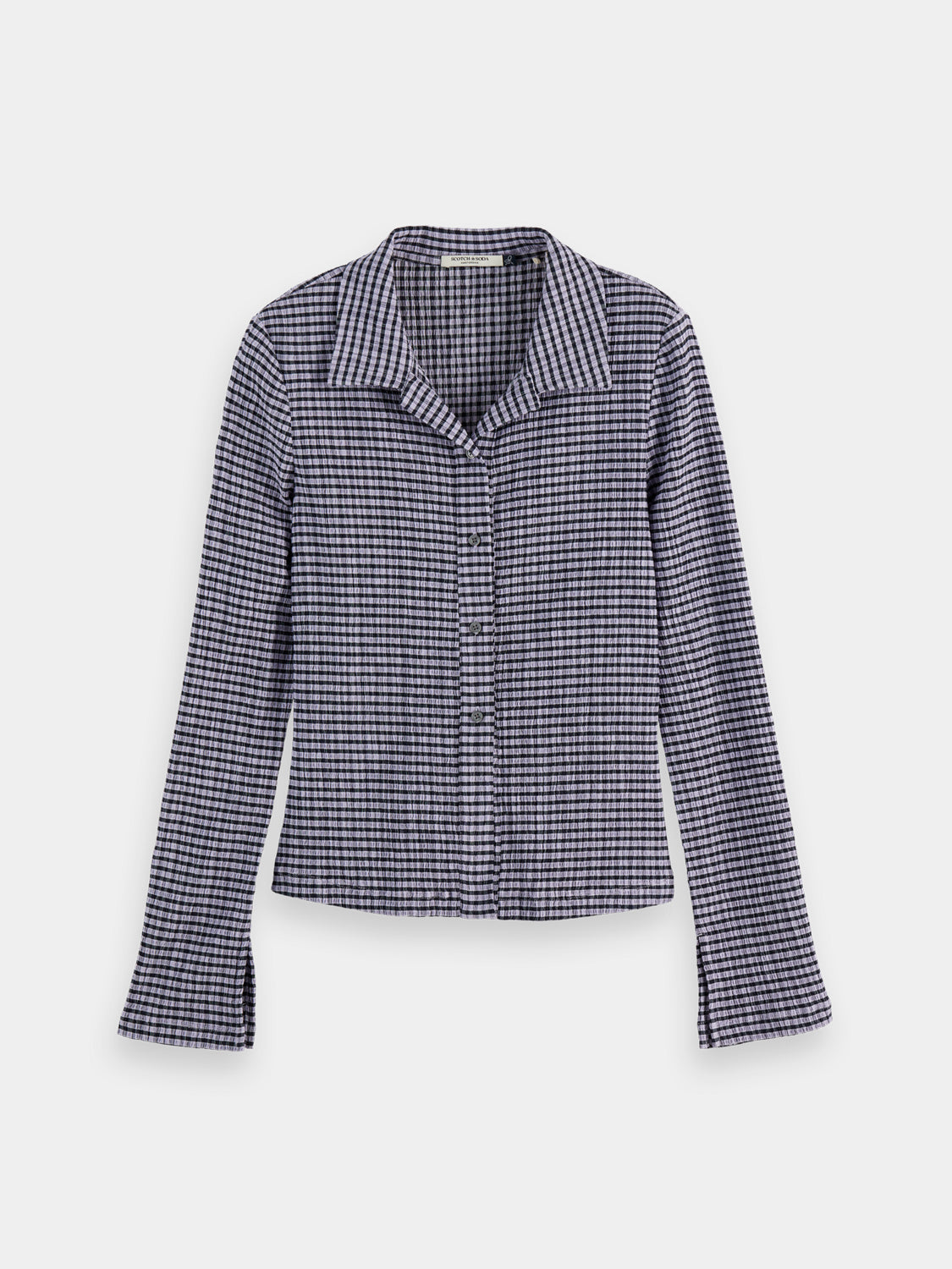 Gingham button up top - Scotch & Soda AU