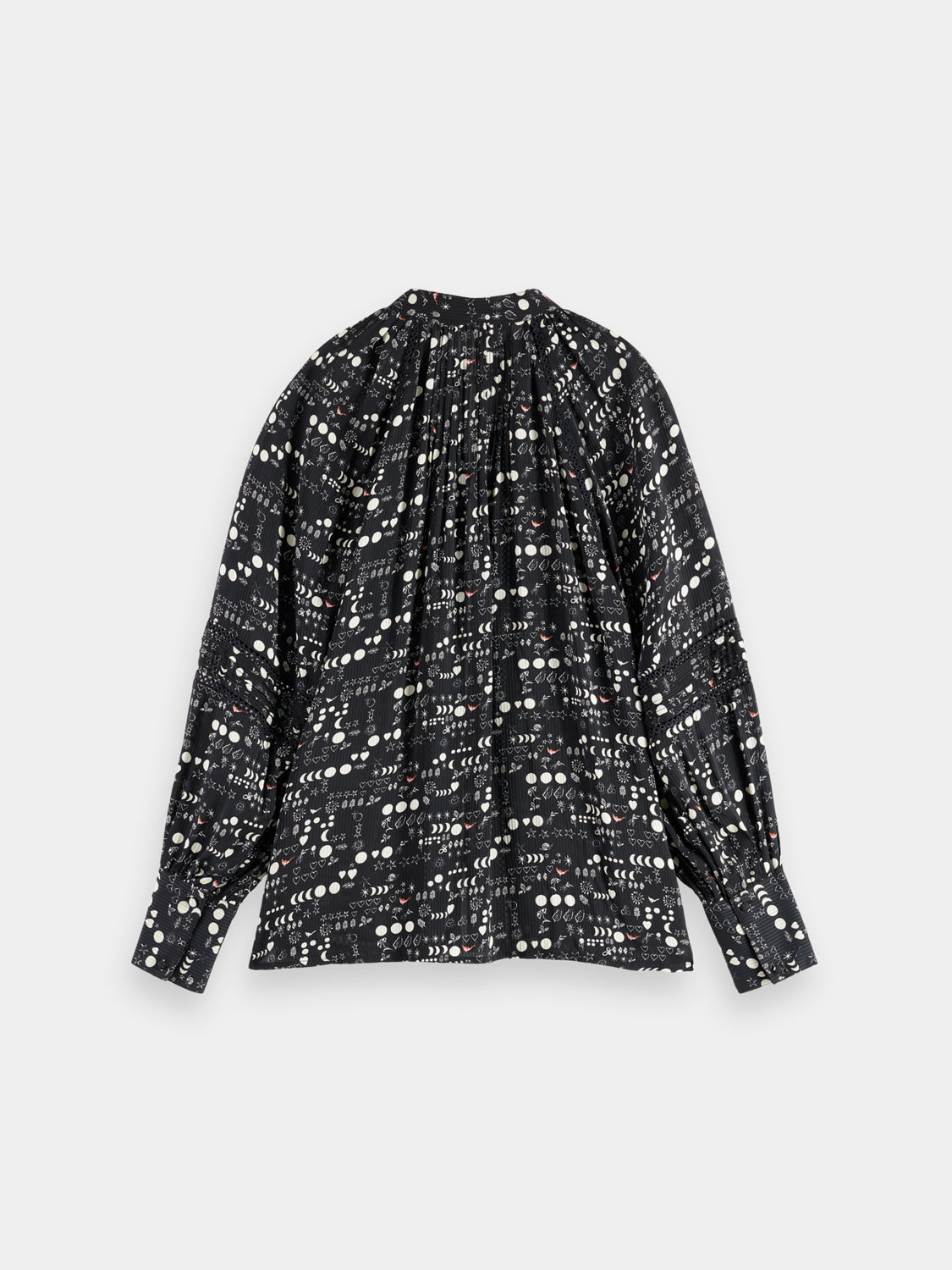 Lace detail blouse - Scotch & Soda AU