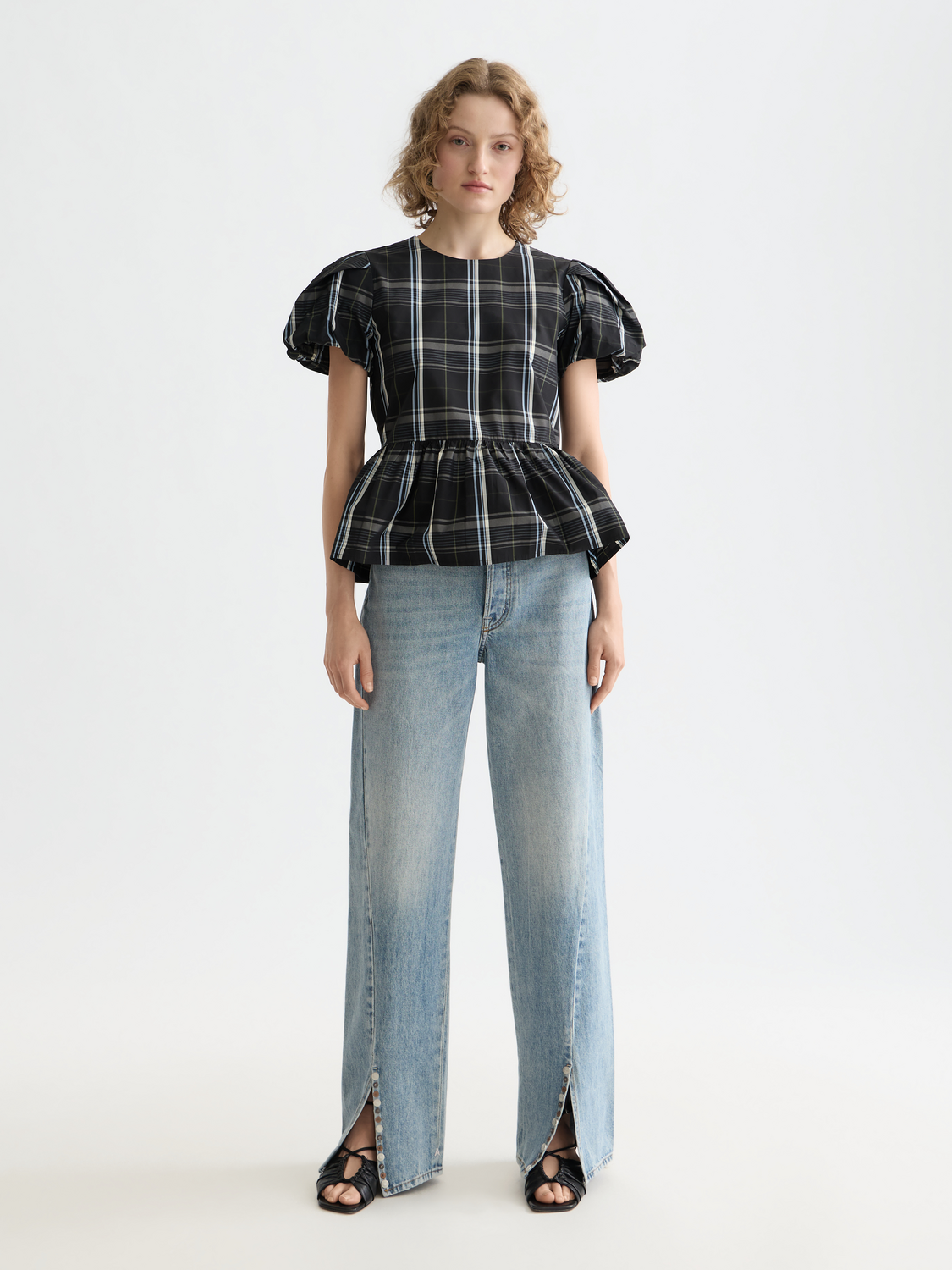 Taffeta peplum top - Scotch & Soda AU