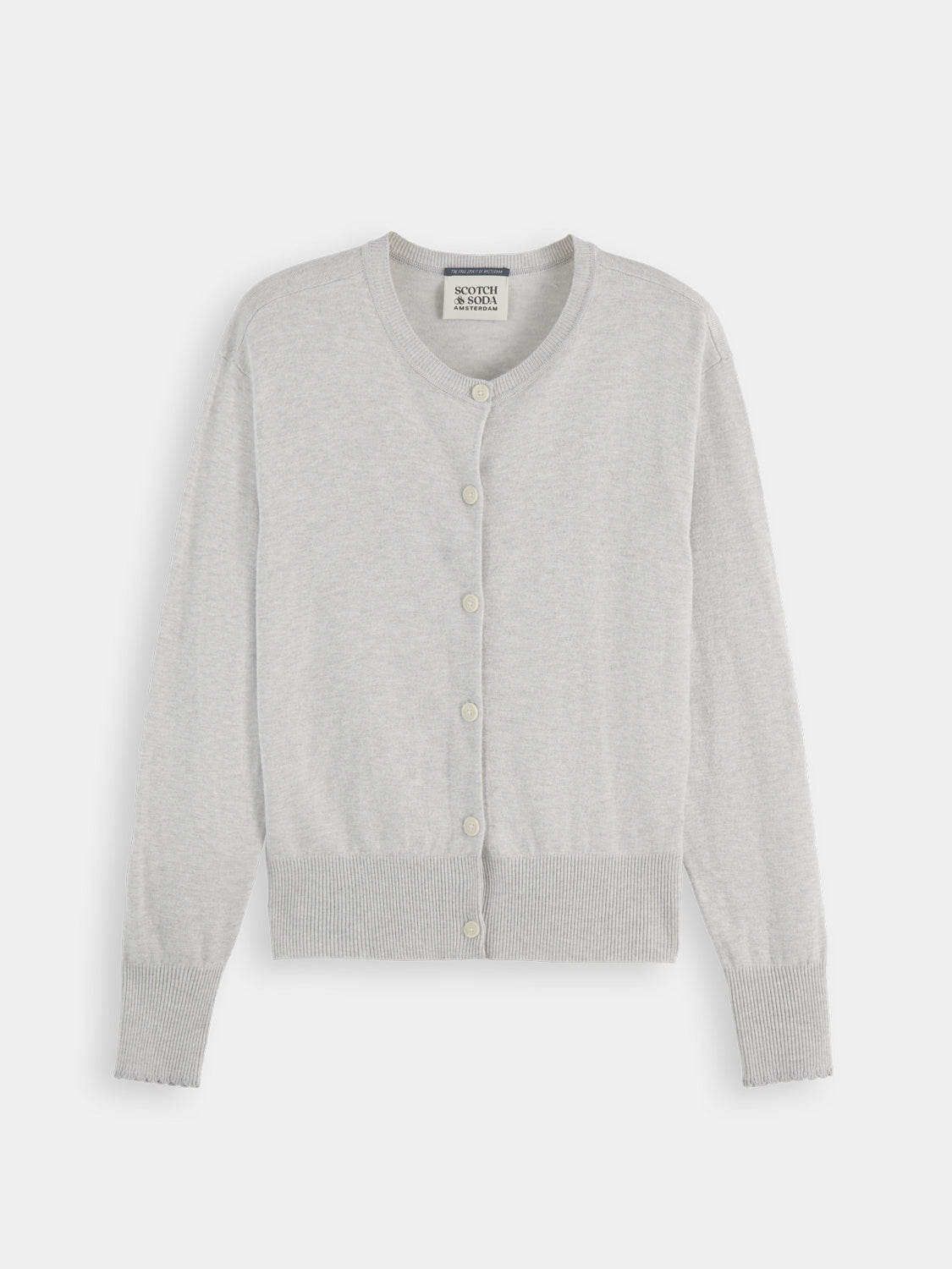 Crewneck cardigan - Scotch & Soda AU